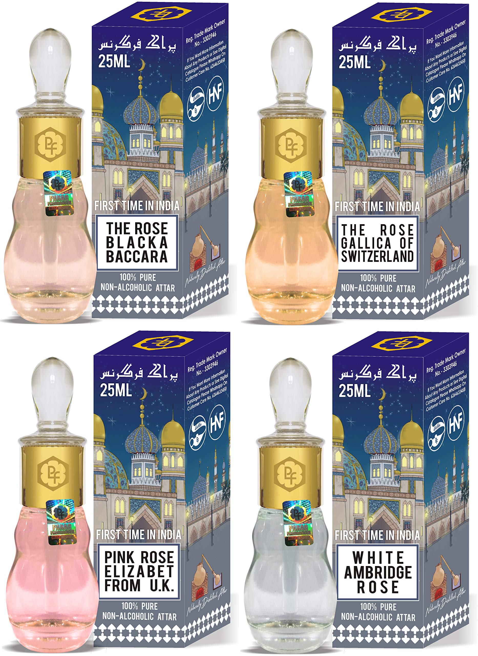 Parag Fragrances Rose Attar / Perfume Oil 25ml 4