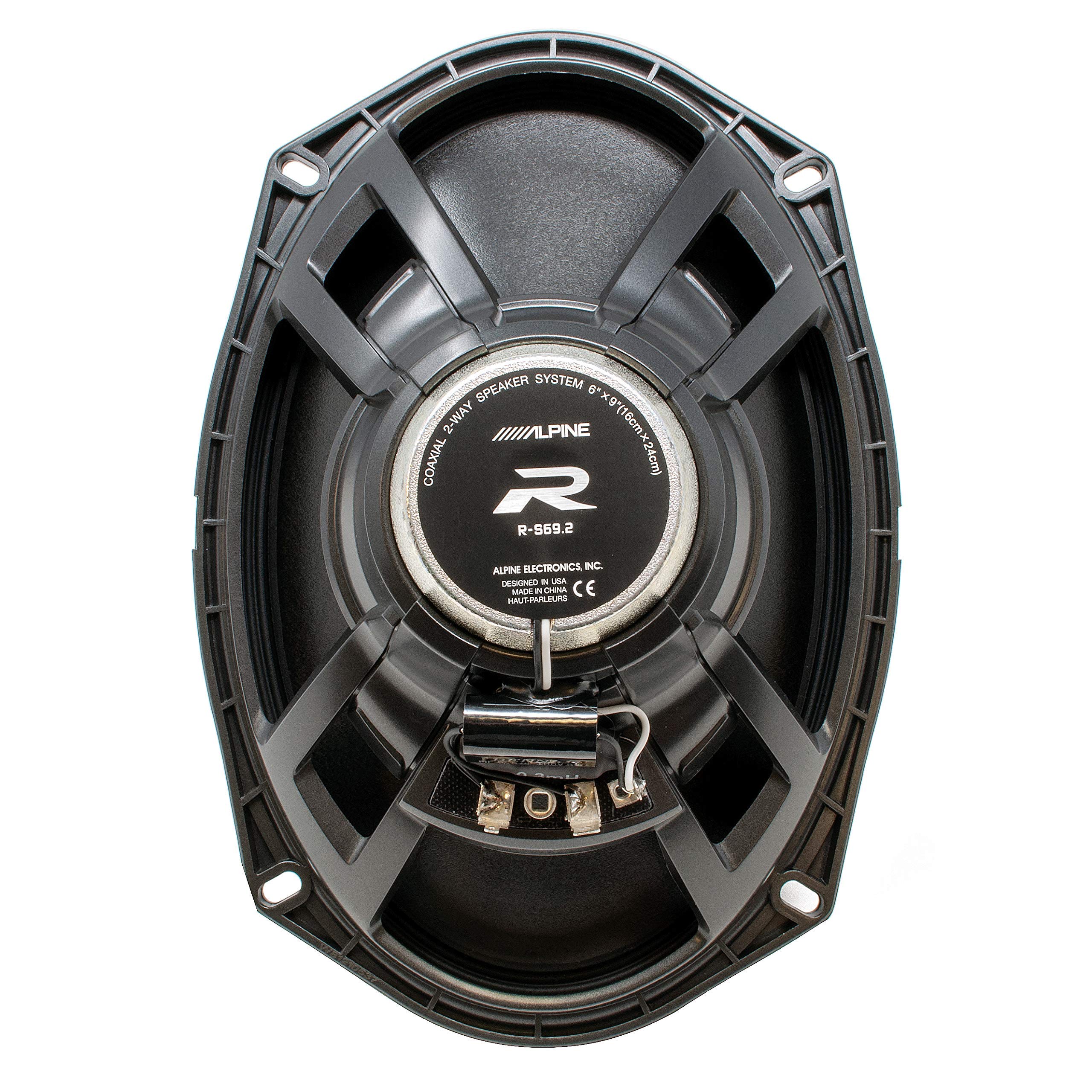 Alpine R-S69.2 6" x 9" 2-Way Speakers 6