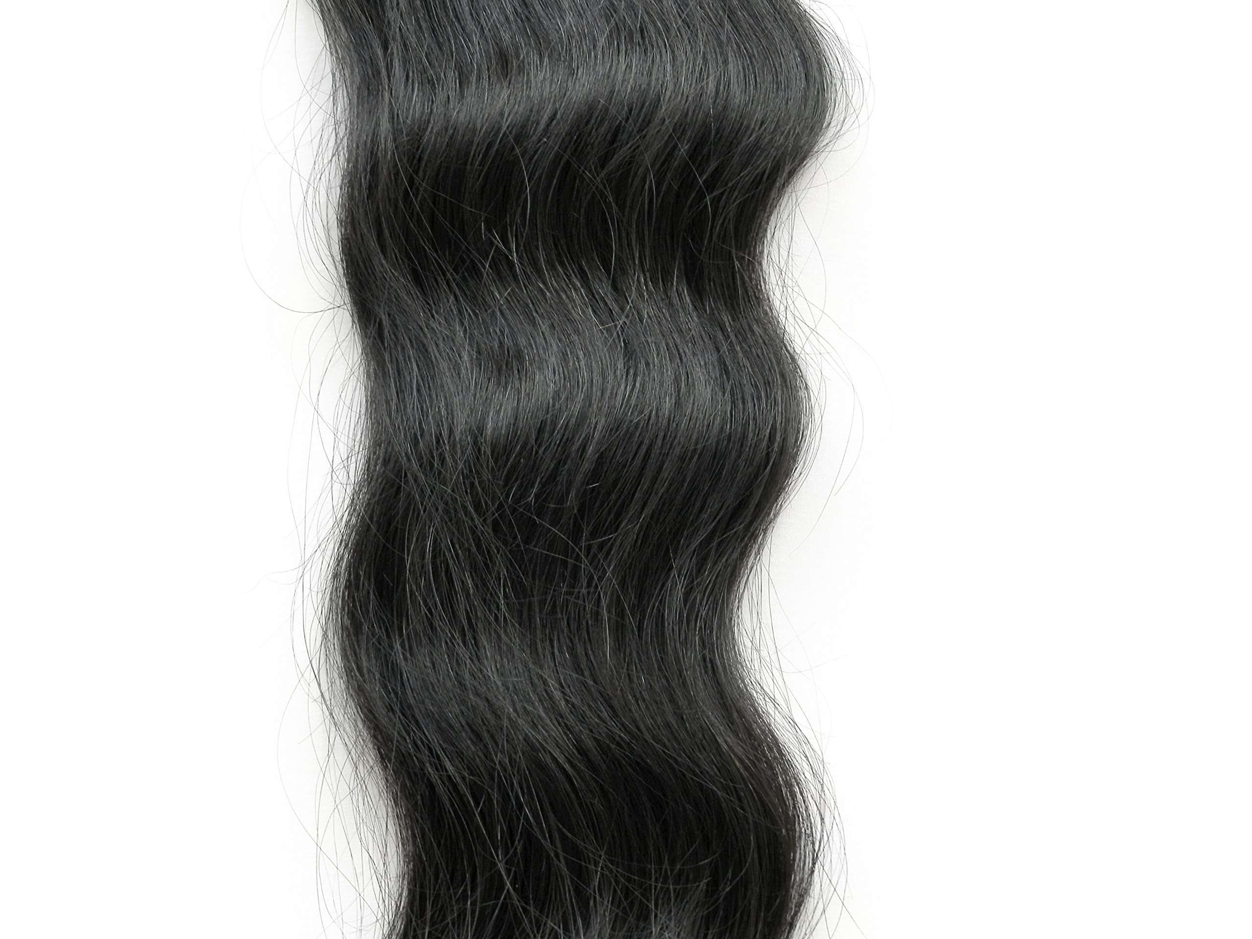 Remy Pure Natural Wavy Machine Weft - 12 Inch Hair Extension 3
