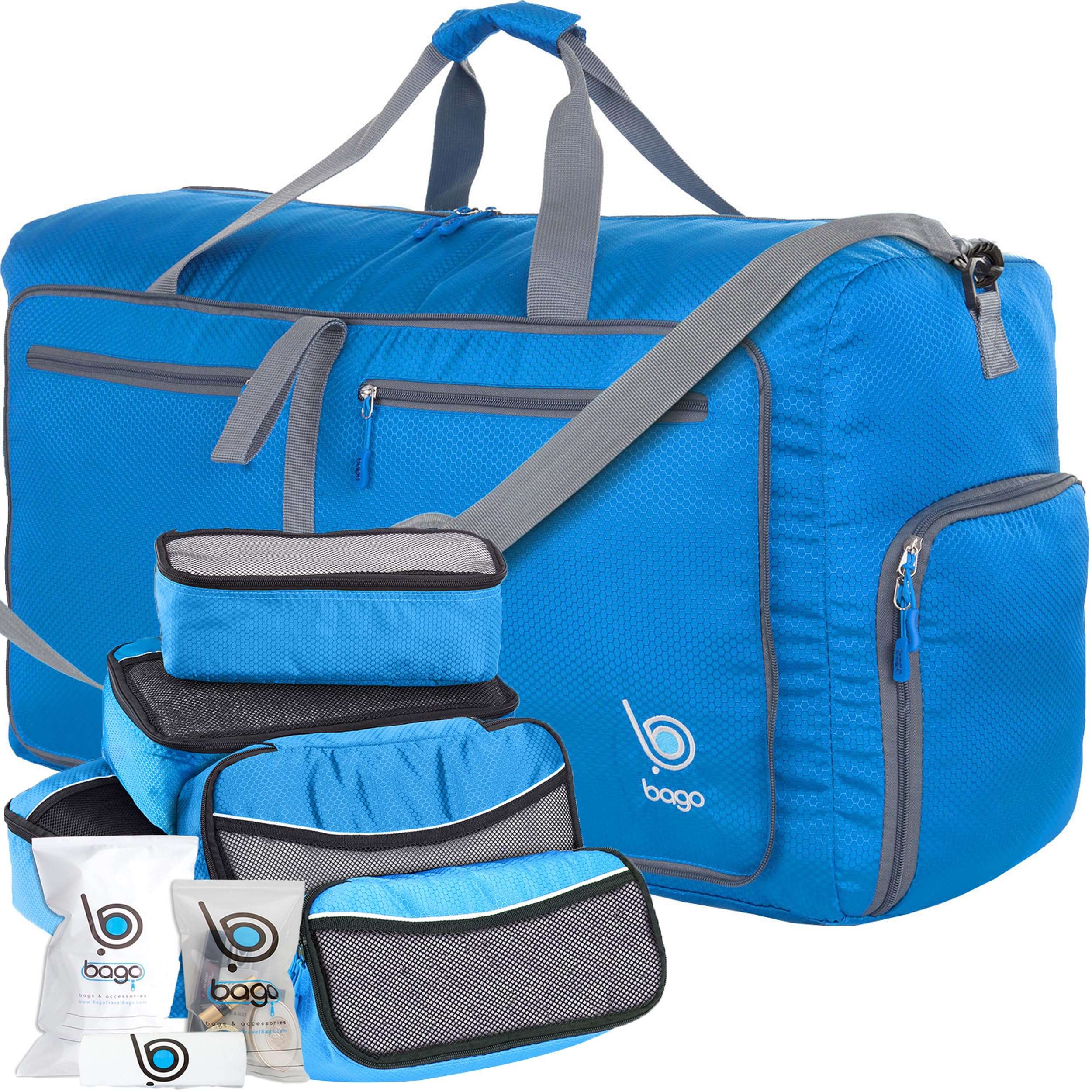 Bago Travel Bundle: Packing Cubes & 60L Duffel Bag Set - Organize and Carry with Ease 1