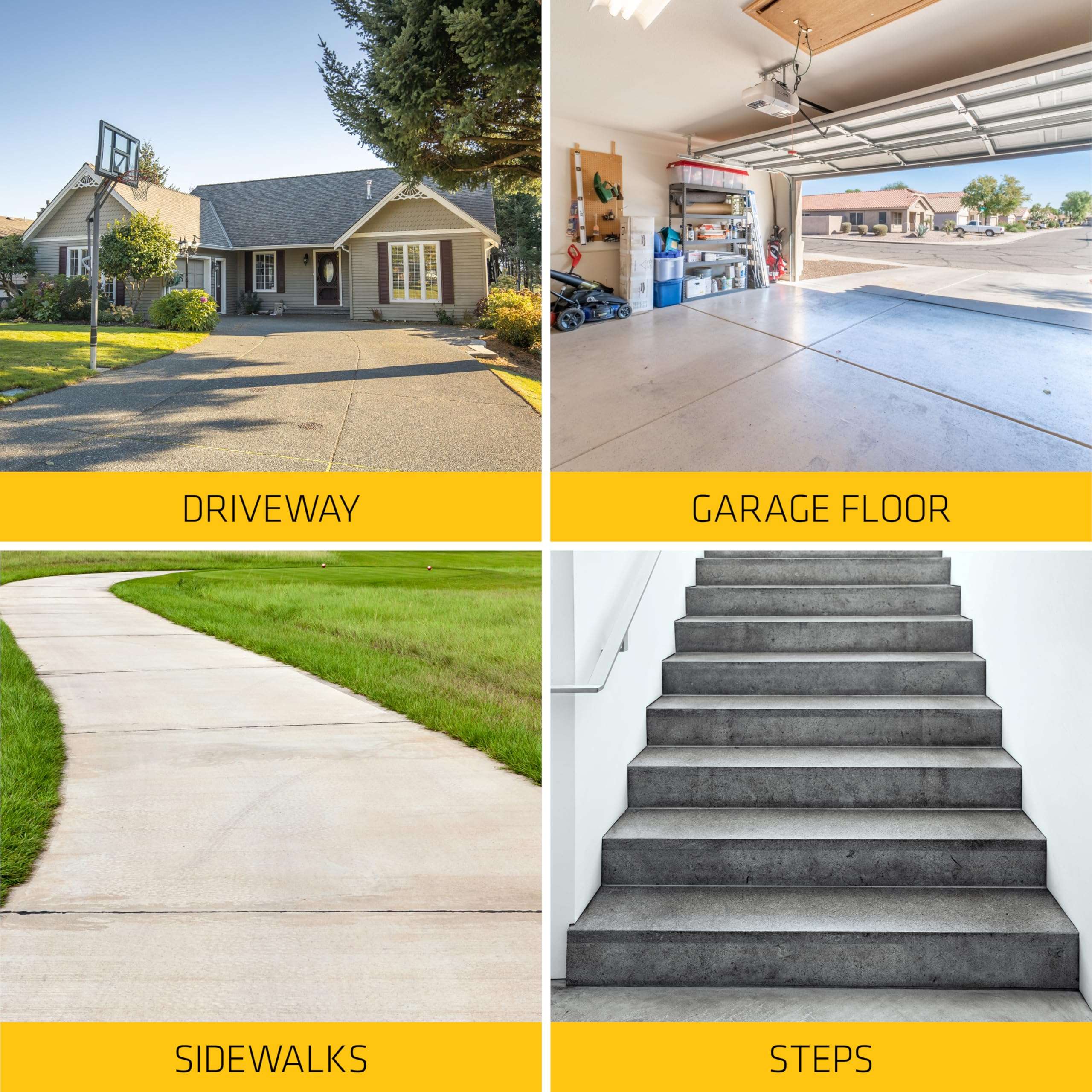 SIKA Sikaflex Crack Flex Sealant, Gray, High-Performance Textured Polyurethane, Self-Leveling, Waterproof Sealant for Horizontal Cracks Up to 1 in Wide, 10.1 fl oz, 6