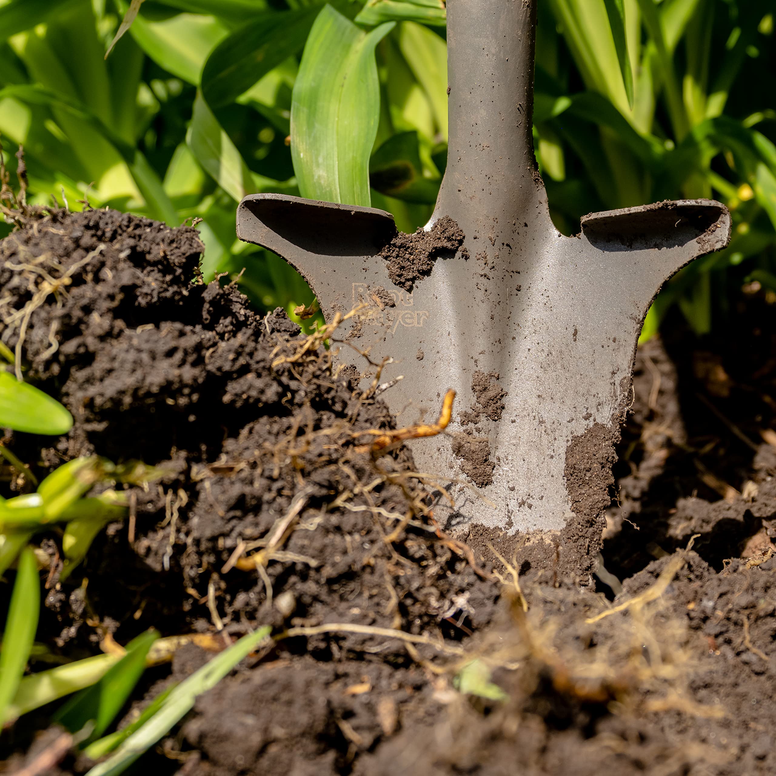 Radius Garden 23311, Root Slayer Perennial Shovel, Red 5