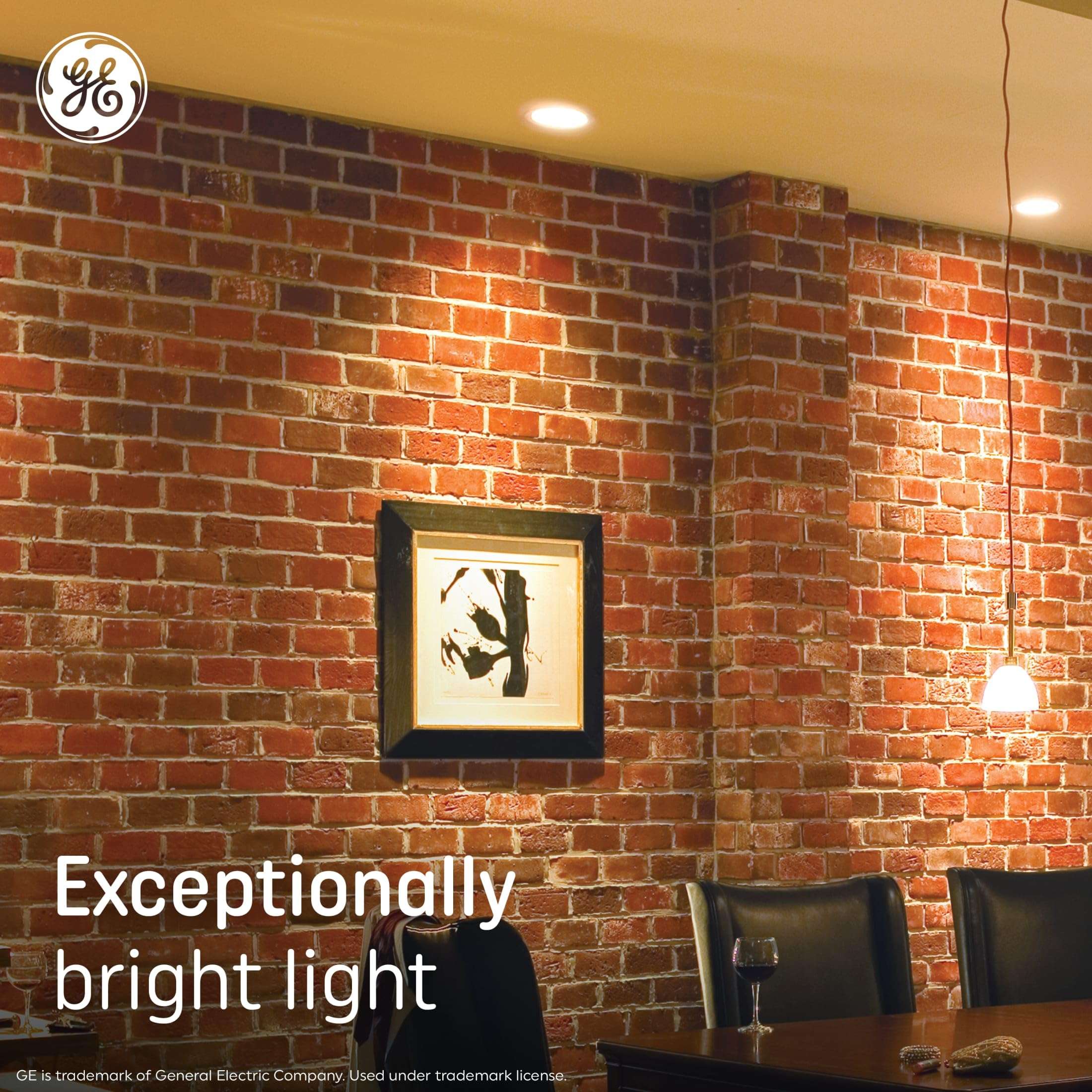 GE Ultra Bright LED Light Bulbs, 100 Watt Equivalent, Daylight, Ceiling Fan Frosted A15 (8 Pack) 2