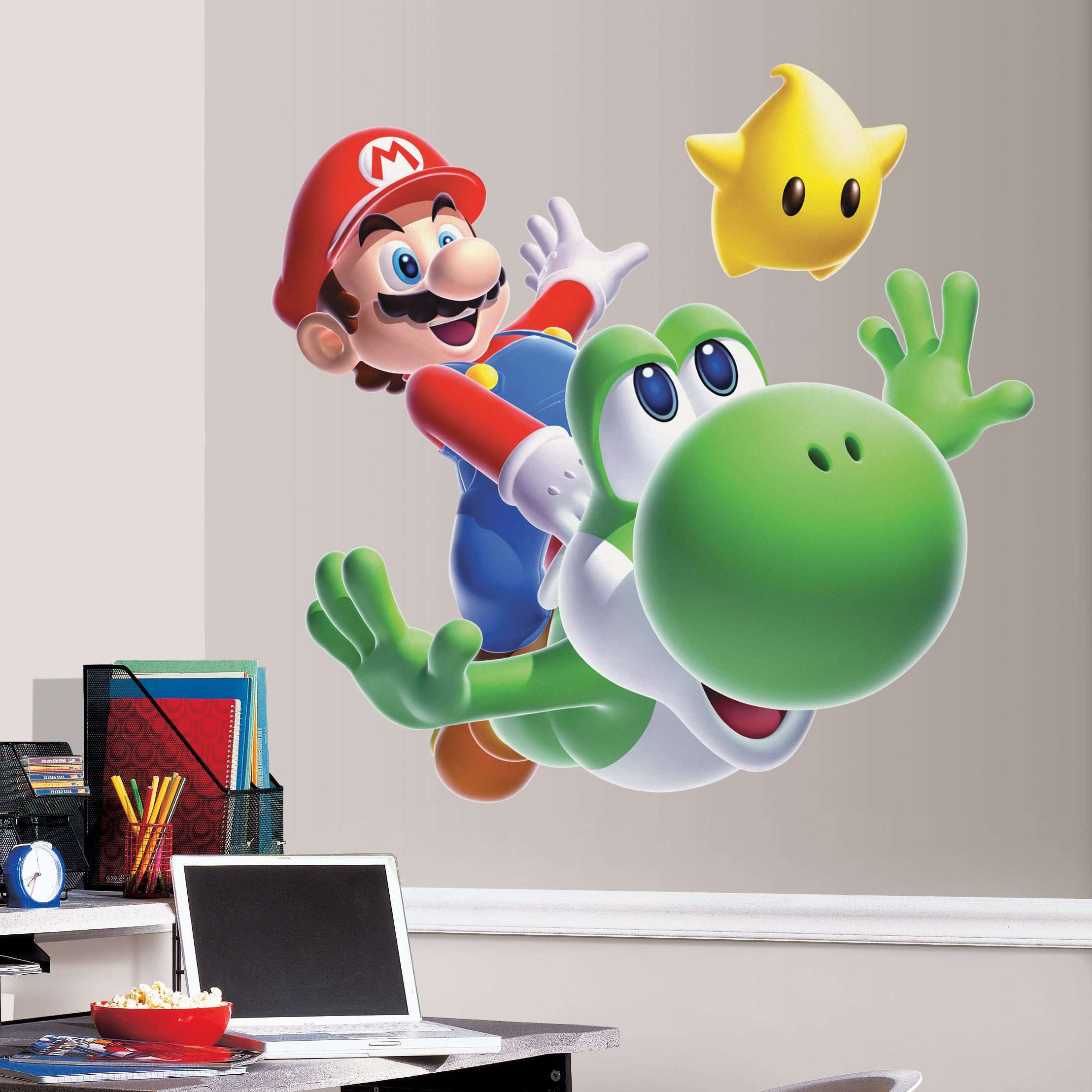 Roommates Mario Yoshi Giant Wall Decal (Multicolor) 2