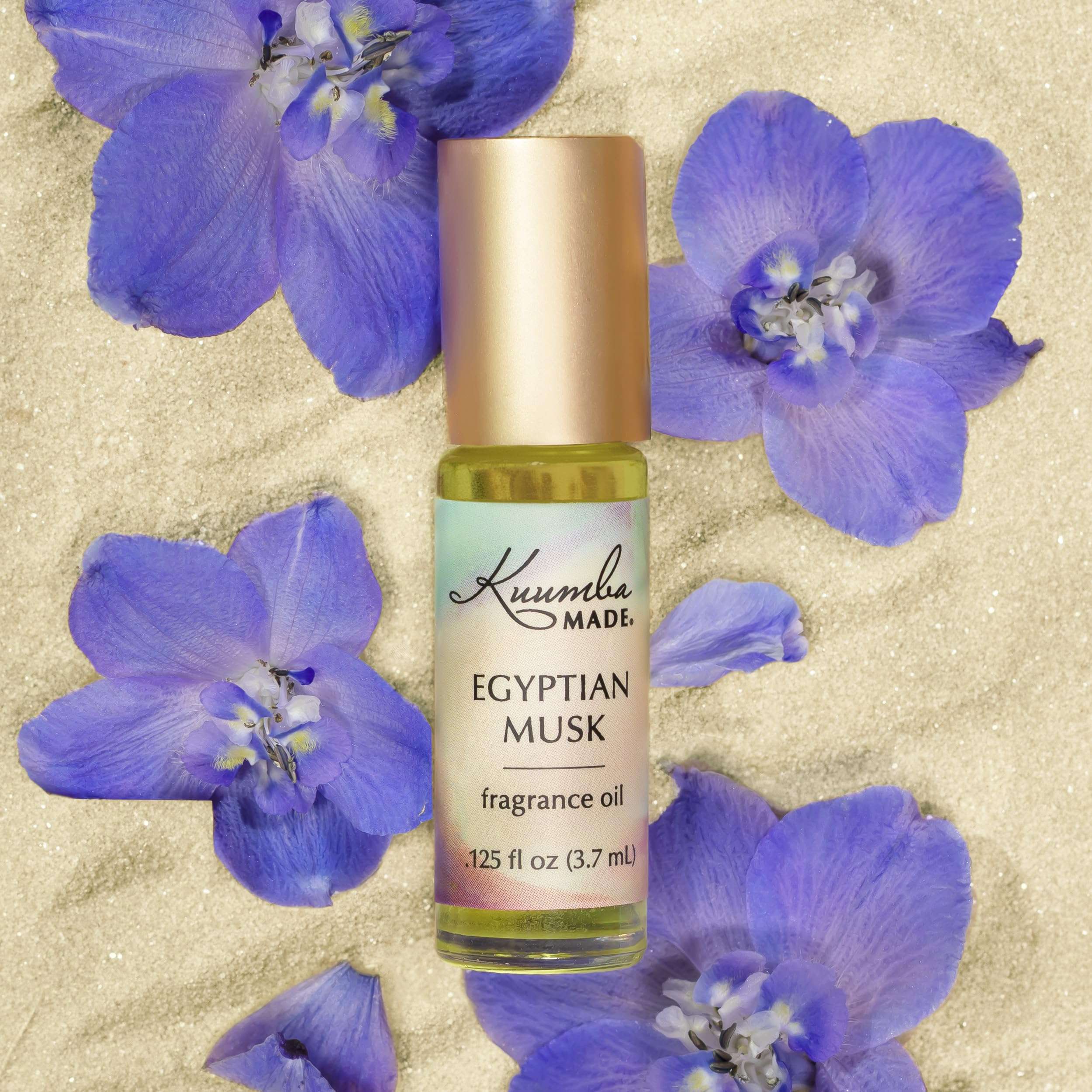 Kuumba Made Egyptian Musk Fragrance Oil Roll-On 0.125 fl oz (3.7ml) | Rollerball Perfume | Alcohol Free 2
