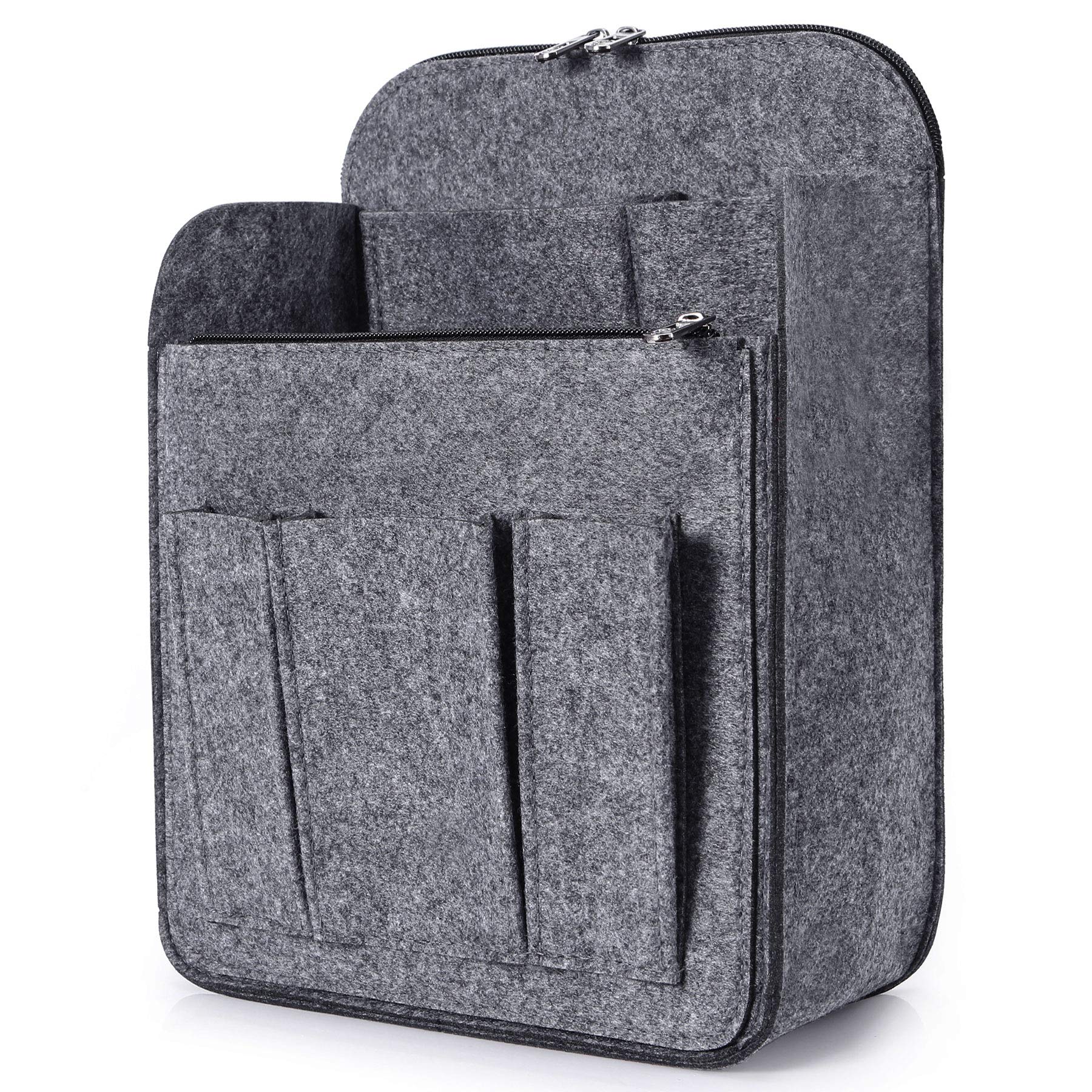 Yoillione Felt Backpack Organizer Insert for Women and Men, Large Travel Rucksack Insert with High Capacity, Lightweight Bag Organizer with Zipper Pockets 1