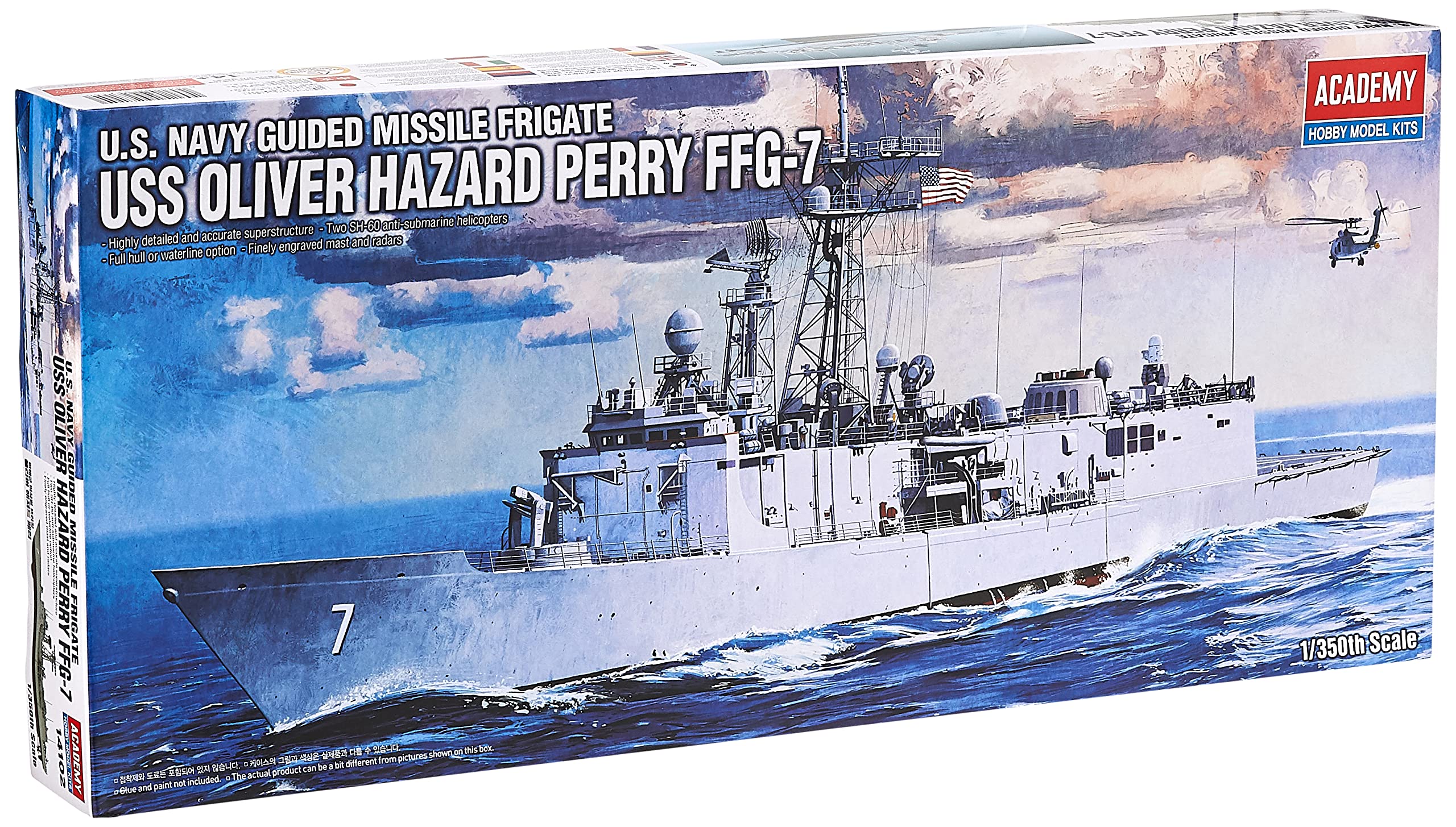 Academy USS Oliver Hazard Perry FFG-7 1