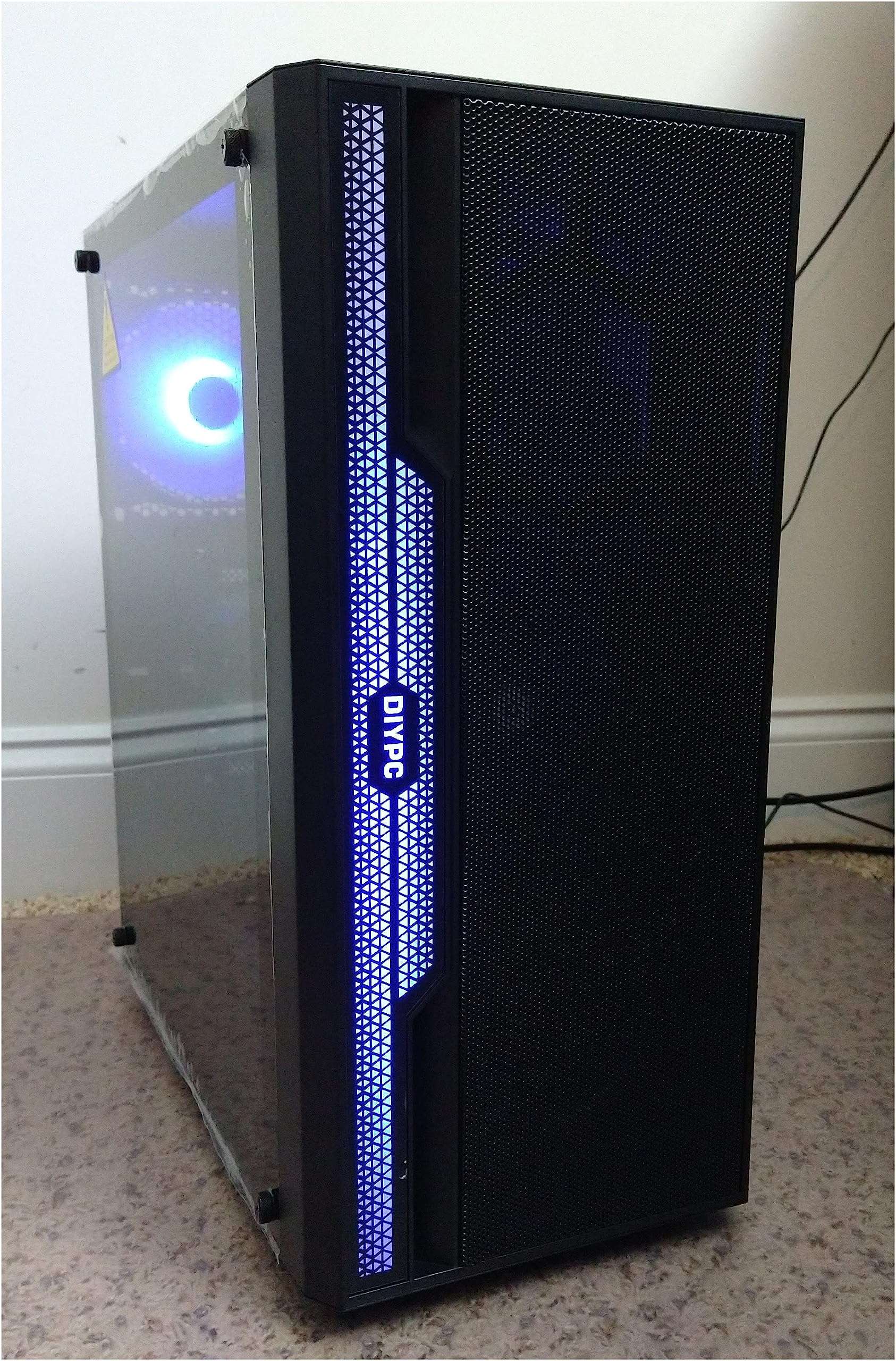 Centaurus Electra 3 Gaming Computer - AMD Ryzen 7 5800X 8-Core 4.4GHz O/C, 16GB RAM, RTX 4060 Ti, 500GB NVMe SSD, Wraith Cooler, Windows 11 PRO, WiFi, RGB, Tempered Glass 6