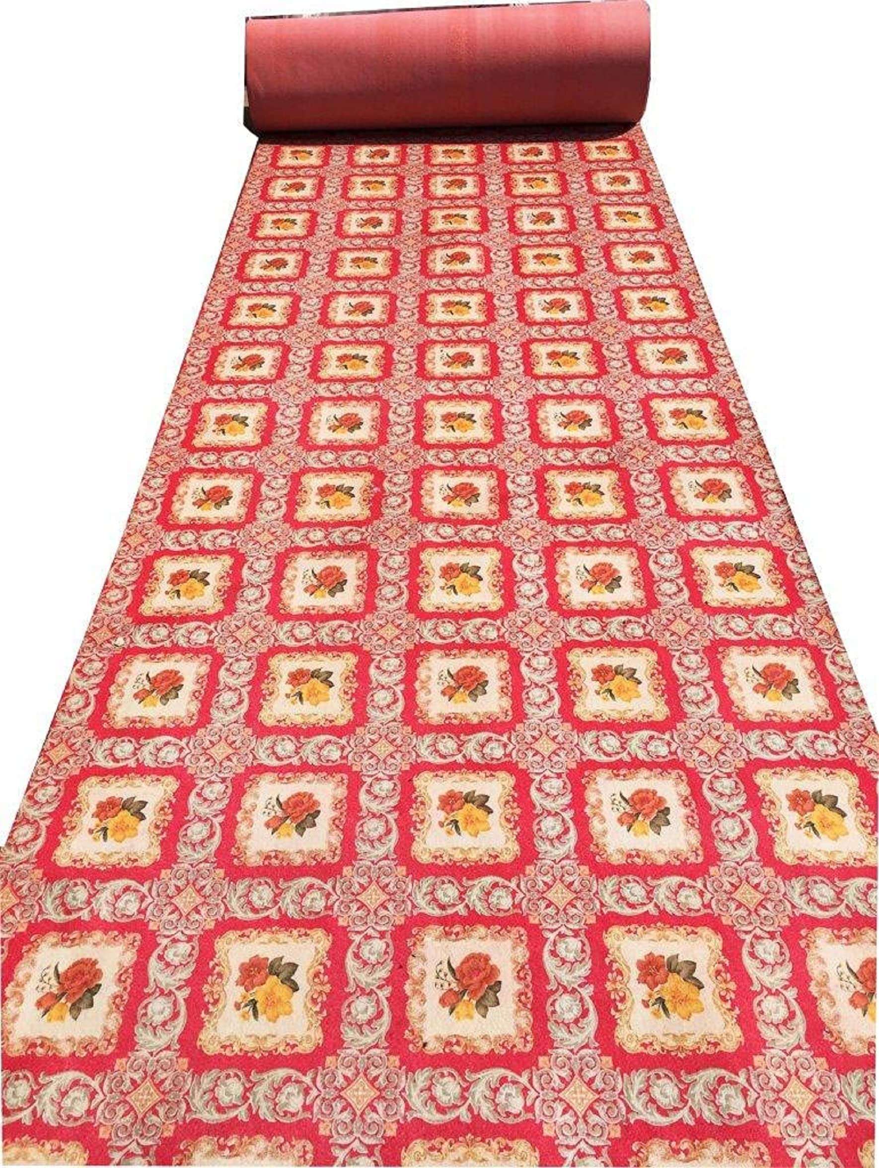 Shanno Carpet for Wedding, Stage, Exhibition, Party, Office, Hotels Decoration, Living Room and Wall to Wall Carpet Size 6 x 105 Feet 2