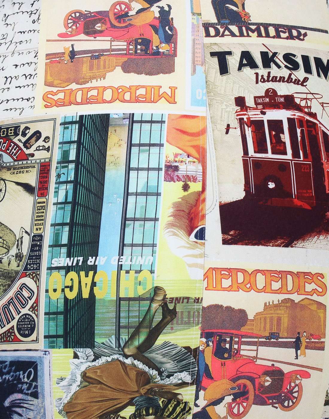 Sattva Classic Travel Buffs XXXL Size Bean Bag Cover Without Beans - Travel 6