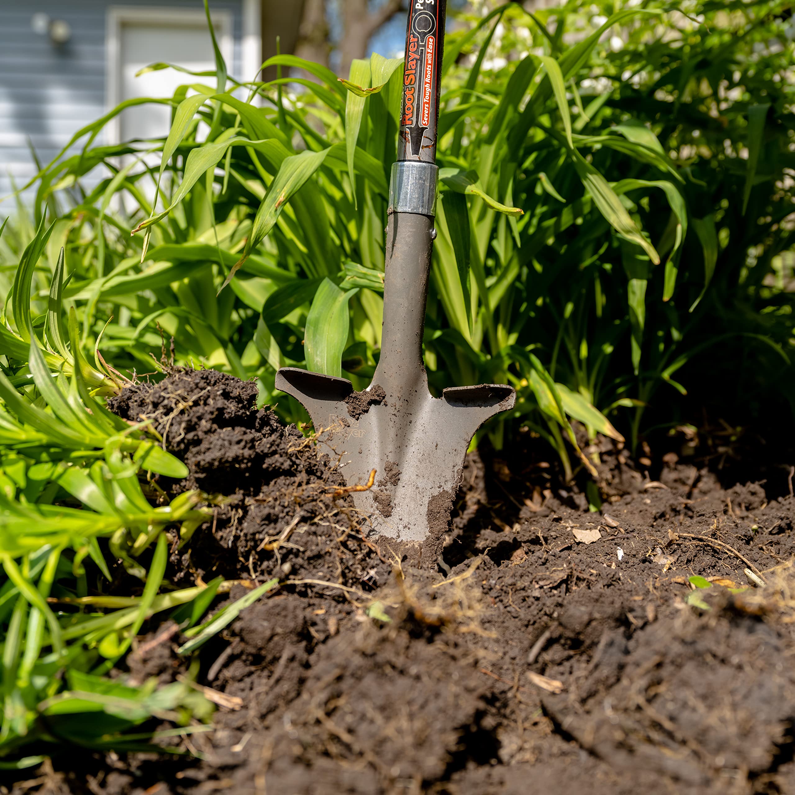 Radius Garden 23311, Root Slayer Perennial Shovel, Red 4