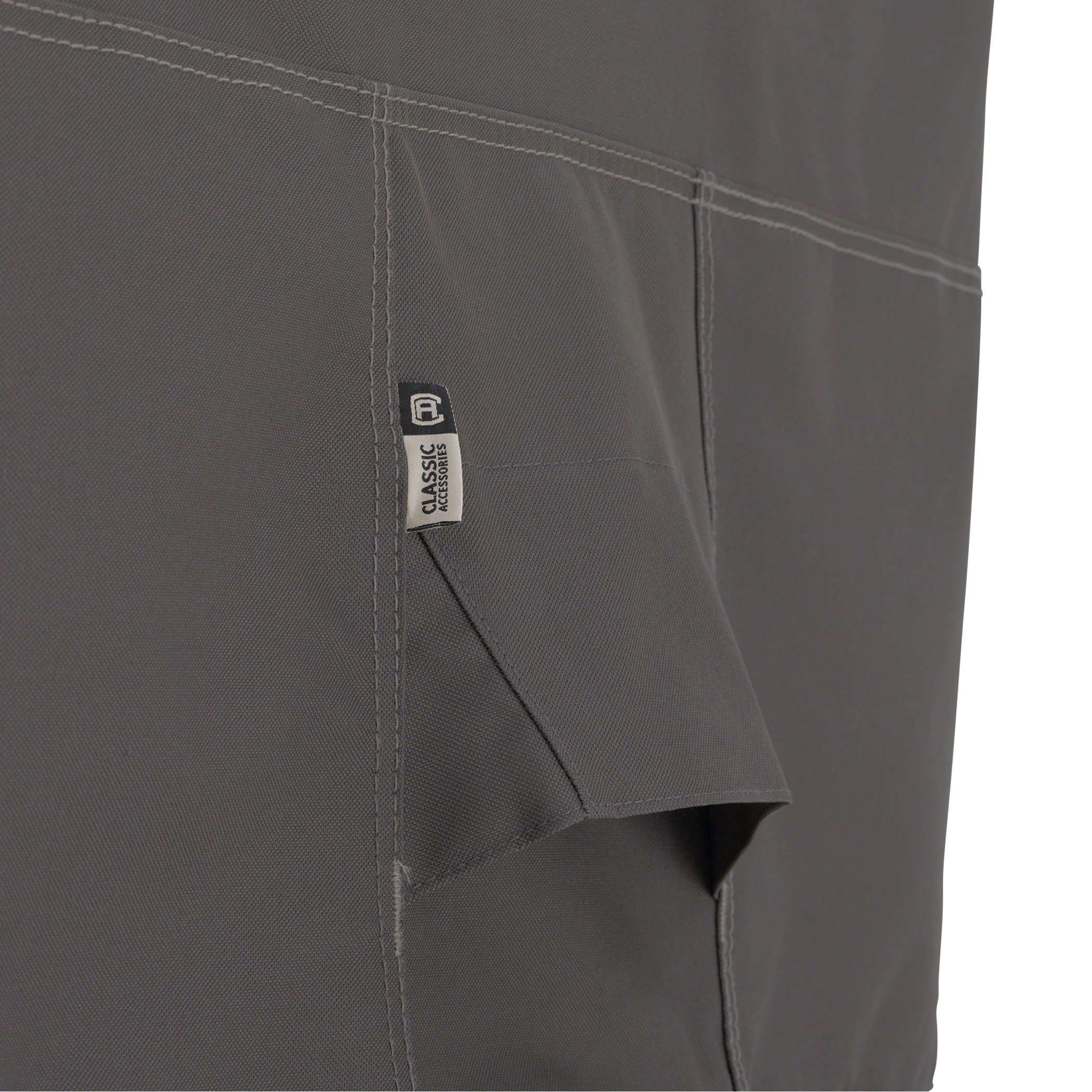 Classic Accessories Ravenna 58 Inch Grill Cover and 88 Inch Patio Loveseat Cover Set, Dark Taupe 5