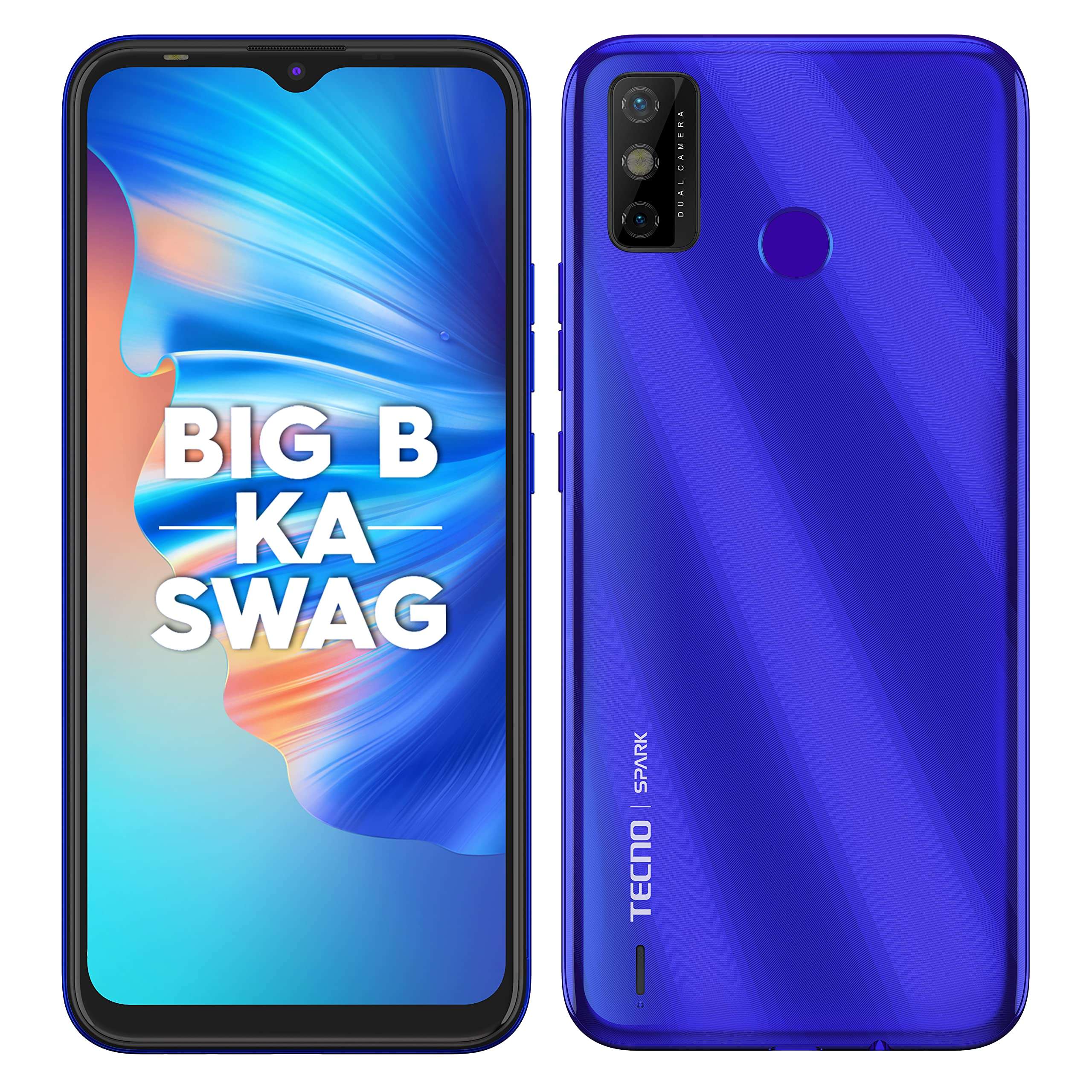 TECNO Spark 6 Go (Aqua Blue, 4GB RAM, 64 GB Storage) 3