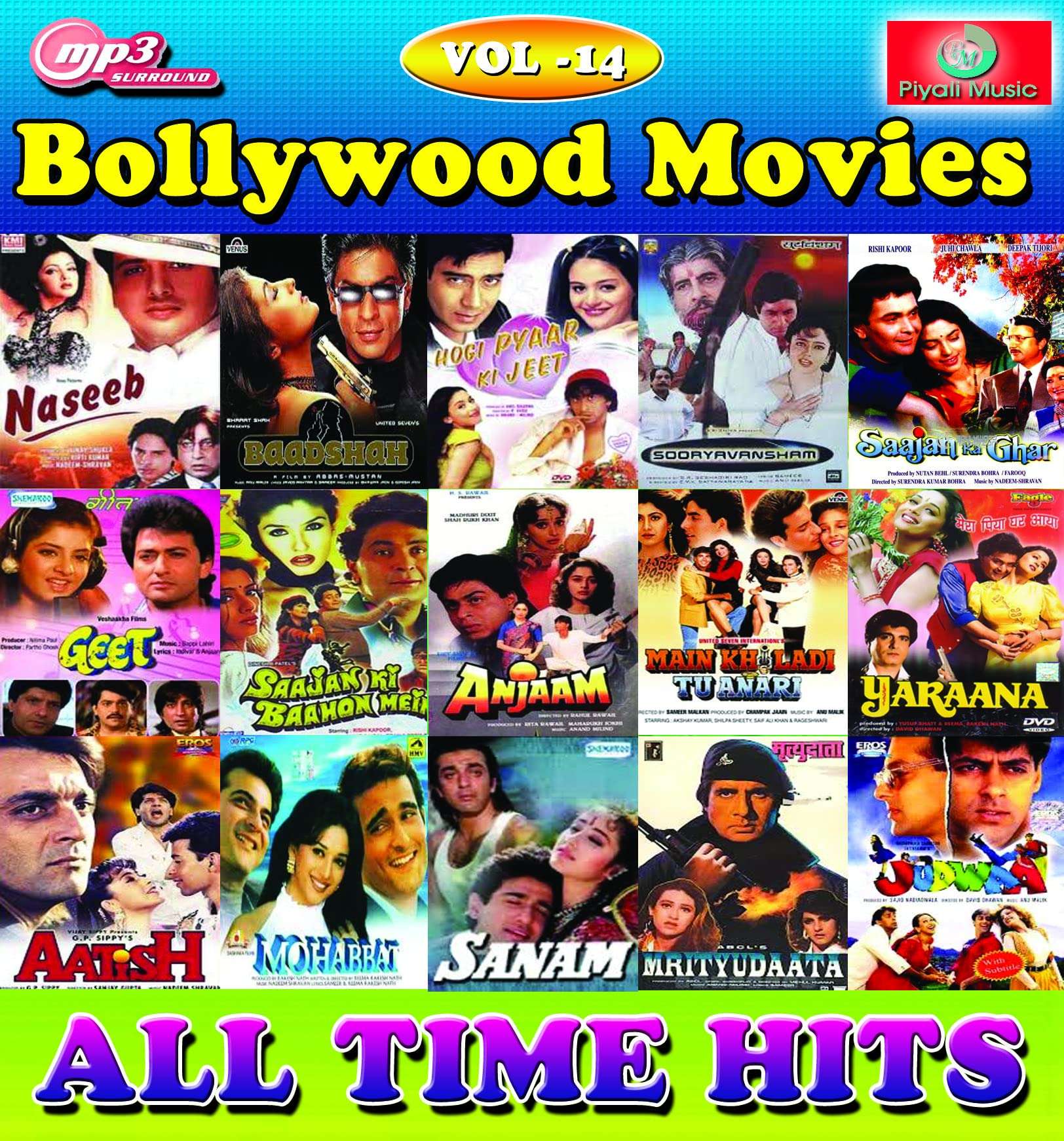 Generic Pen Drive - 90's Bollywood Song - Vol 3 // CAR Song // Long Drive Songs // 16GB USB 5