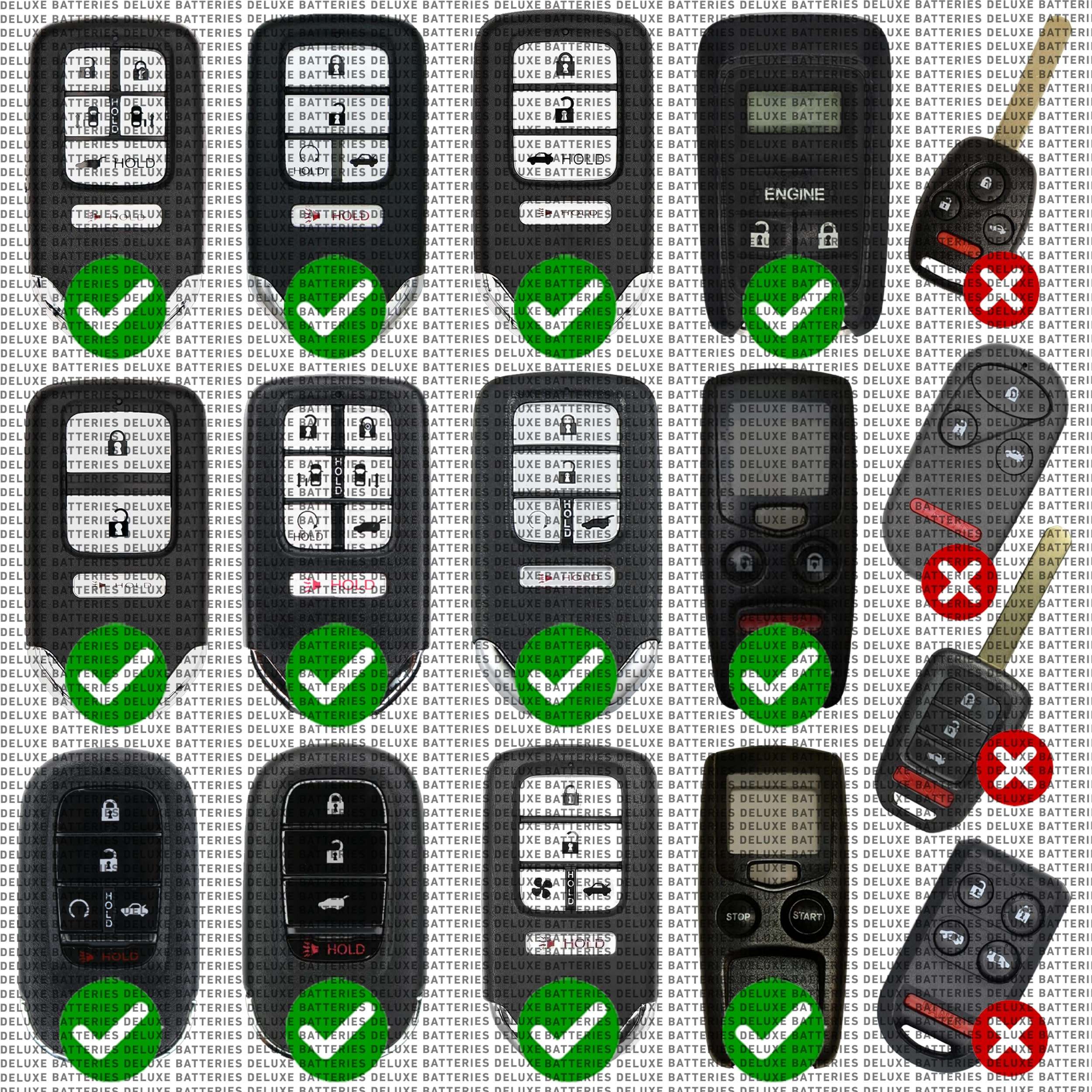 Key Fob Replacement Battery for Honda Accord (2008-2024) Smart Remote (Check Fitment Guide) 3