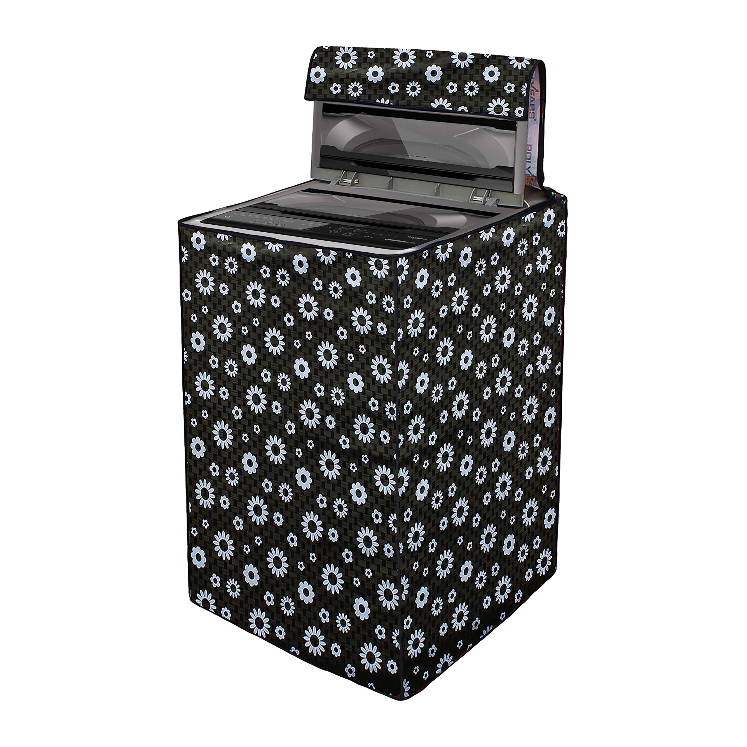 Star Weaves Washing Machine Cover For Godrej 6.5 Kg 5 Star Fully-Automatic Top Loading Washing Machine (WTEON 650 AD 5.0 ROGR, Grey, Acu Wash Drum)- KUM52 1