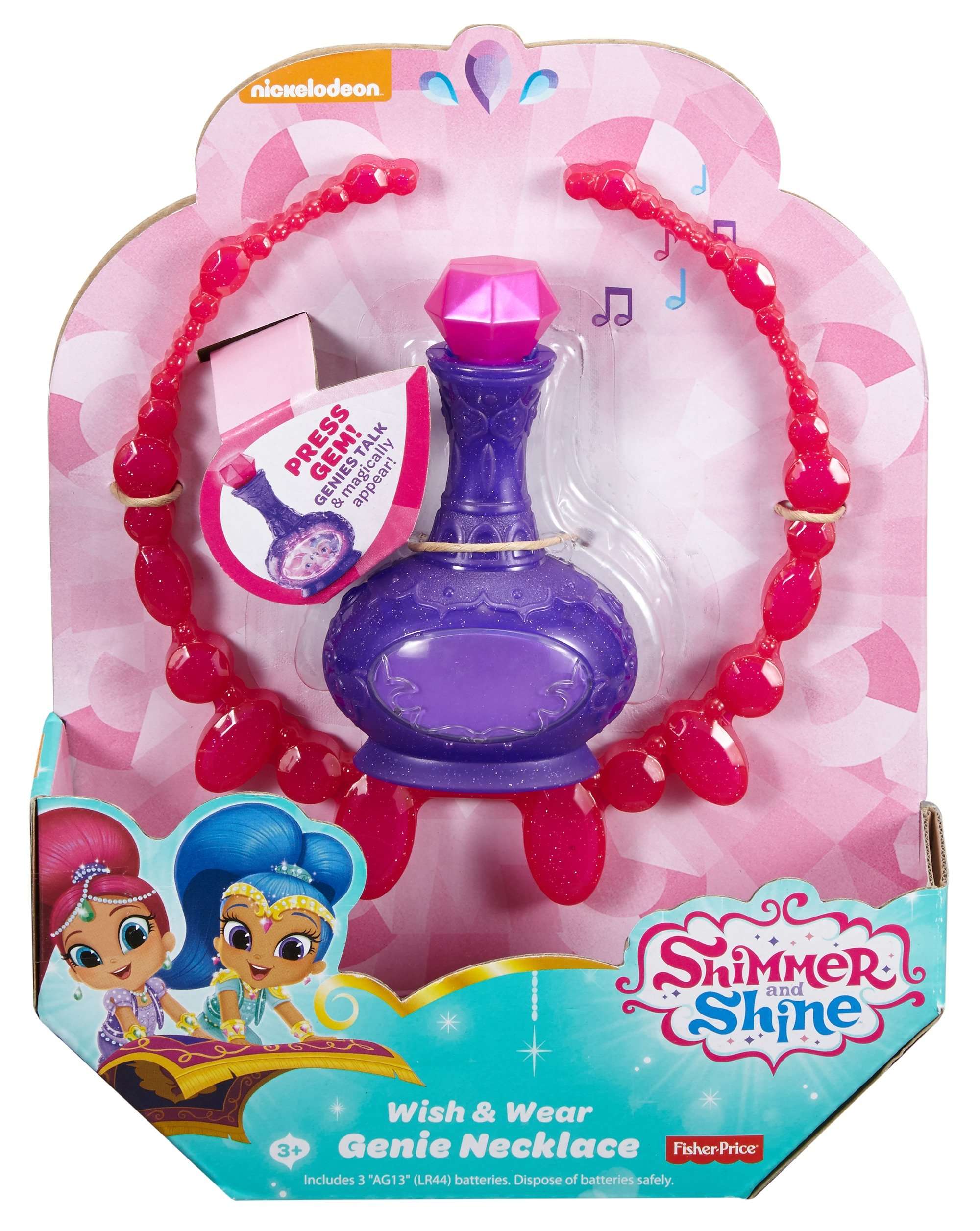 Fisher-Price Nickelodeon Shimmer & Shine, Wish & Wear Genie Necklace 5
