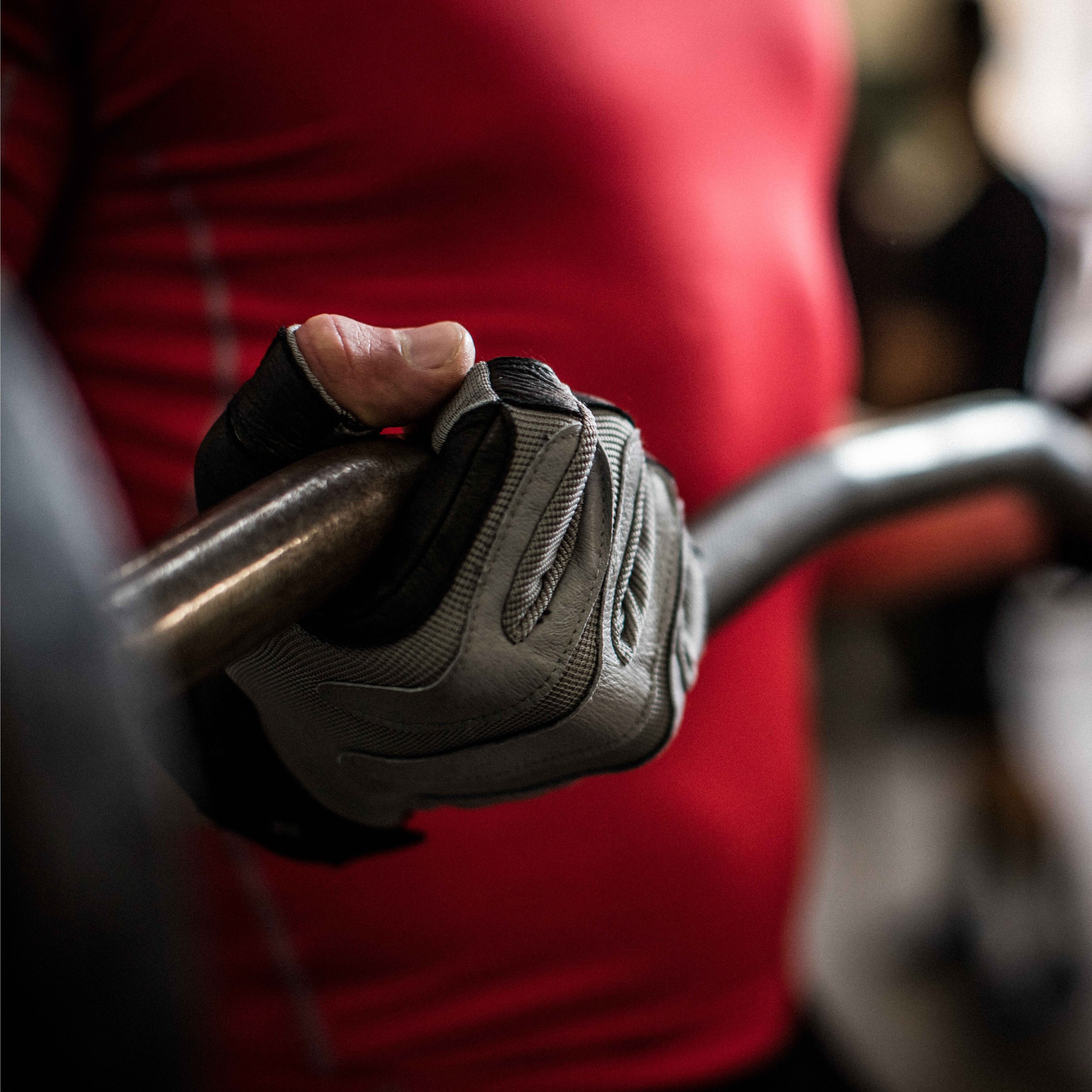 Harbinger BioForm Non-Wristwrap Weightlifting Glove with Heat-Activated Cushioned Palm (Pair), Black/Gray, Medium 4