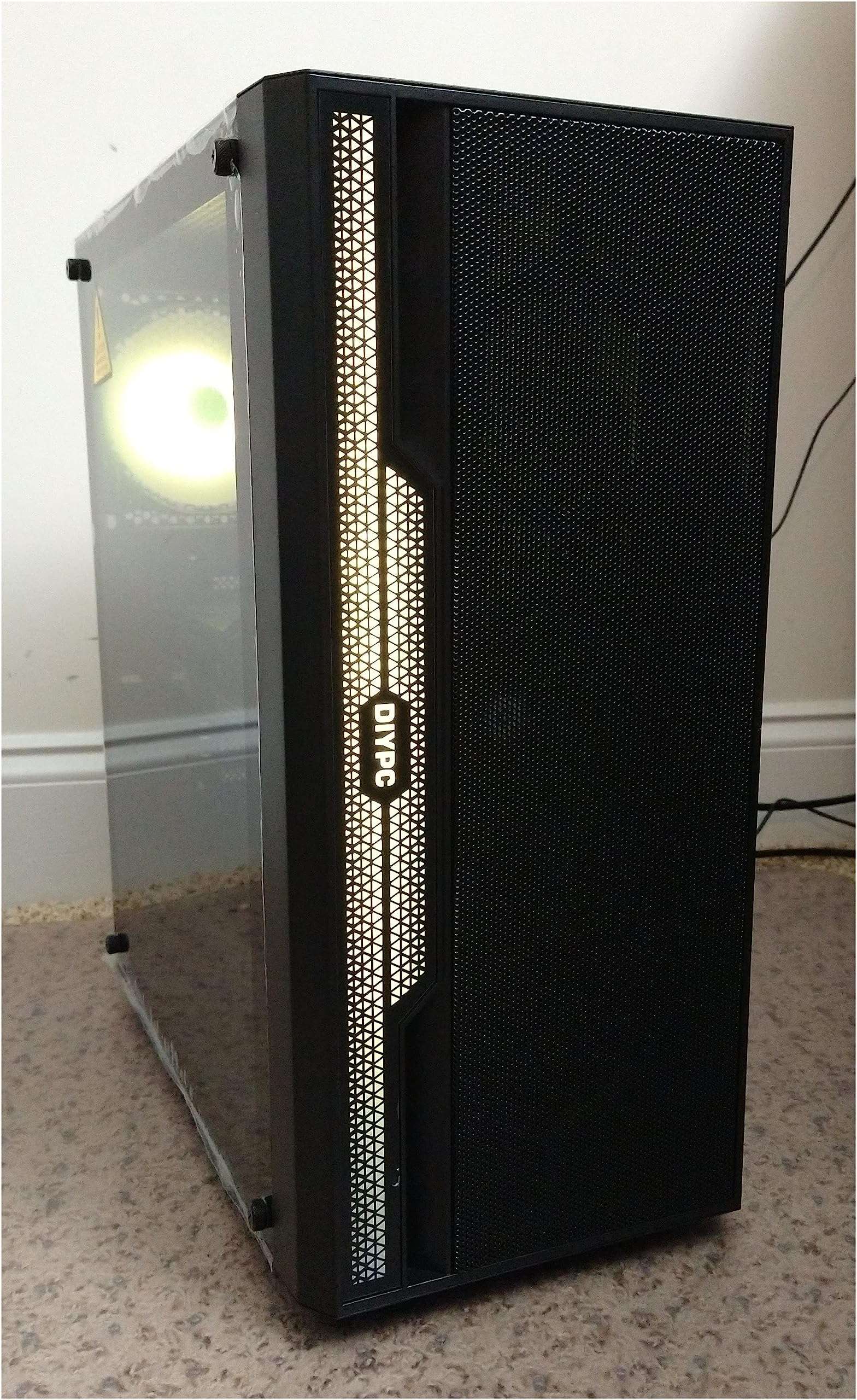 Centaurus Electra 3 Gaming Computer - AMD Ryzen 7 5800X 8-Core 4.4GHz O/C, 16GB RAM, RTX 4060 Ti, 500GB NVMe SSD, Wraith Cooler, Windows 11 PRO, WiFi, RGB, Tempered Glass 5