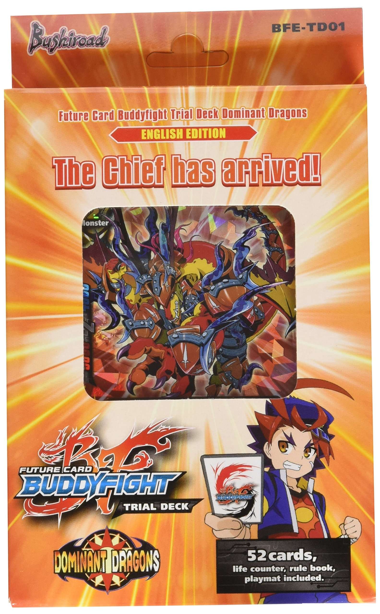 Bushiroad Future Card BuddyFight BFE-TD01 Dominant Dragons Trial Deck 1