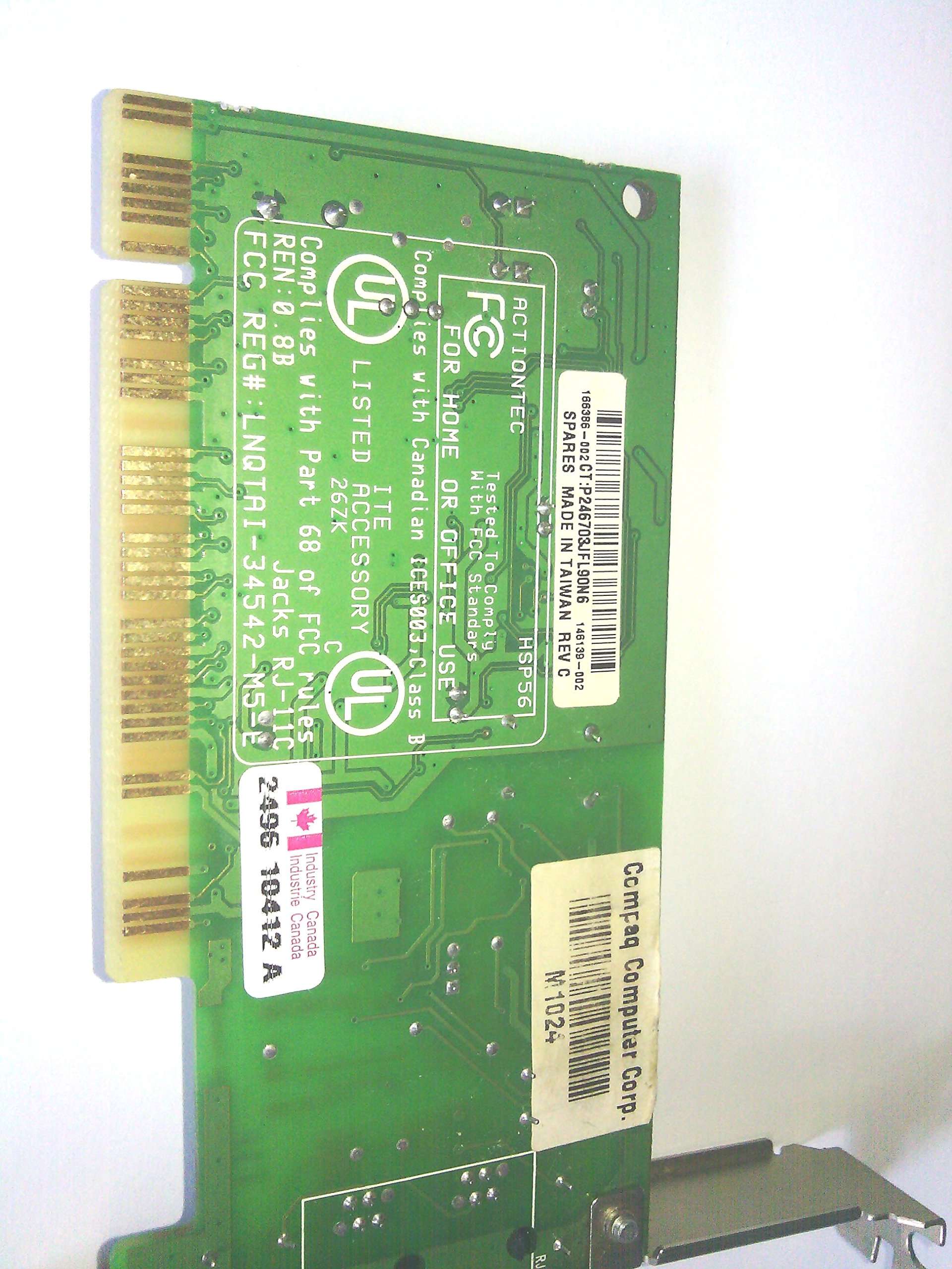 MICROSTAR - MicroStar MSI 56K V.92 PCI Soft Modem MS-6946 6