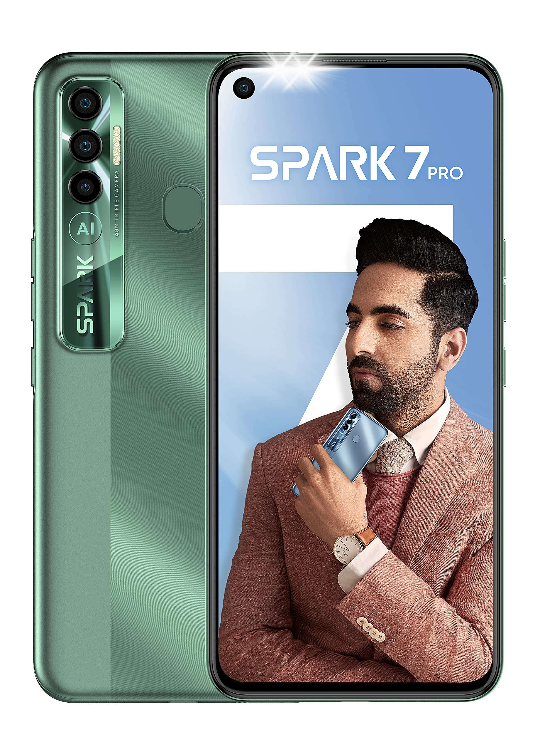 TECNO Spark 7 Pro (Spruce Green, 4GB RAM 64GB Storage) 5