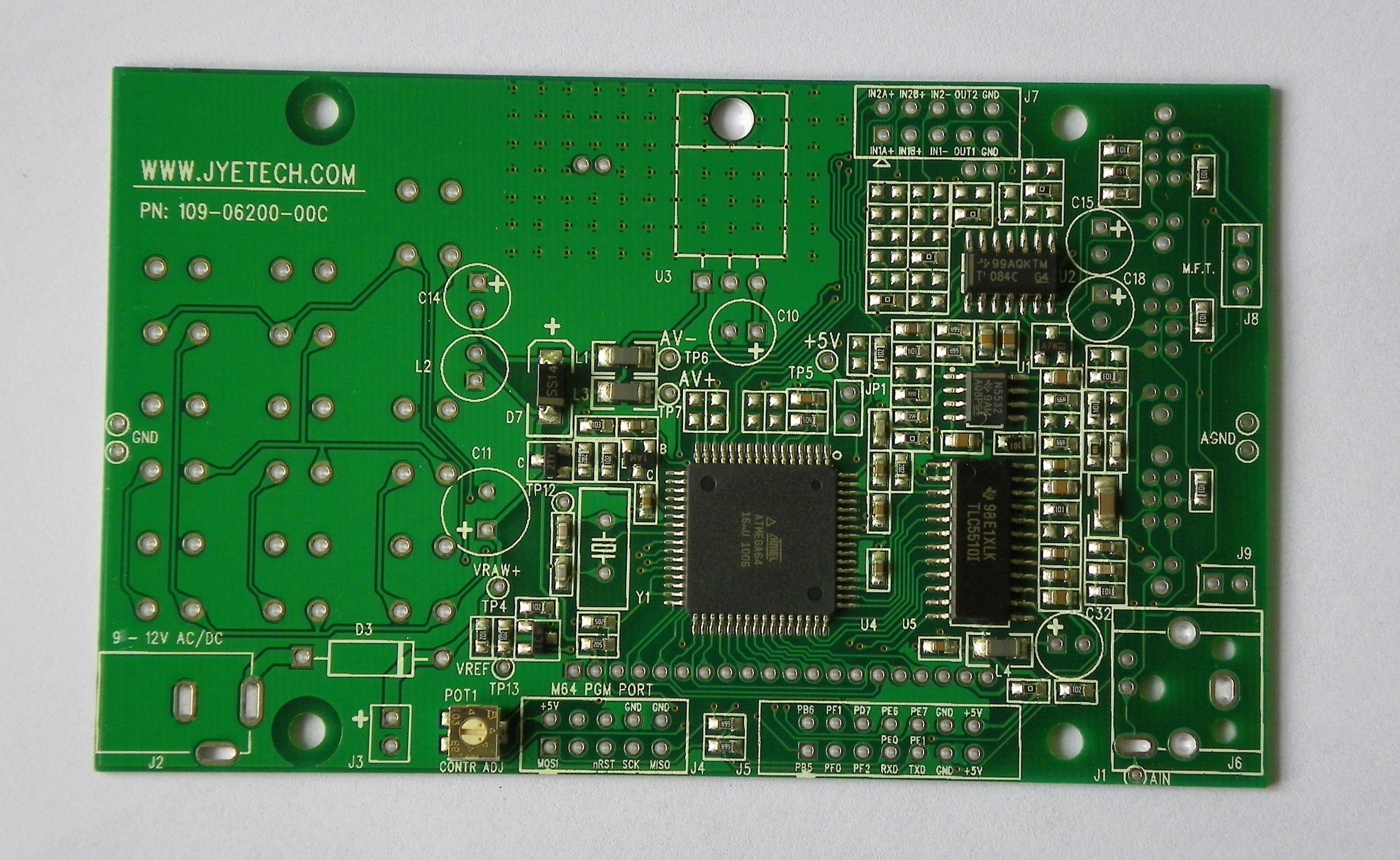 JYE Tech 06204KP 062 LCD oscilloscope DIY kit 4