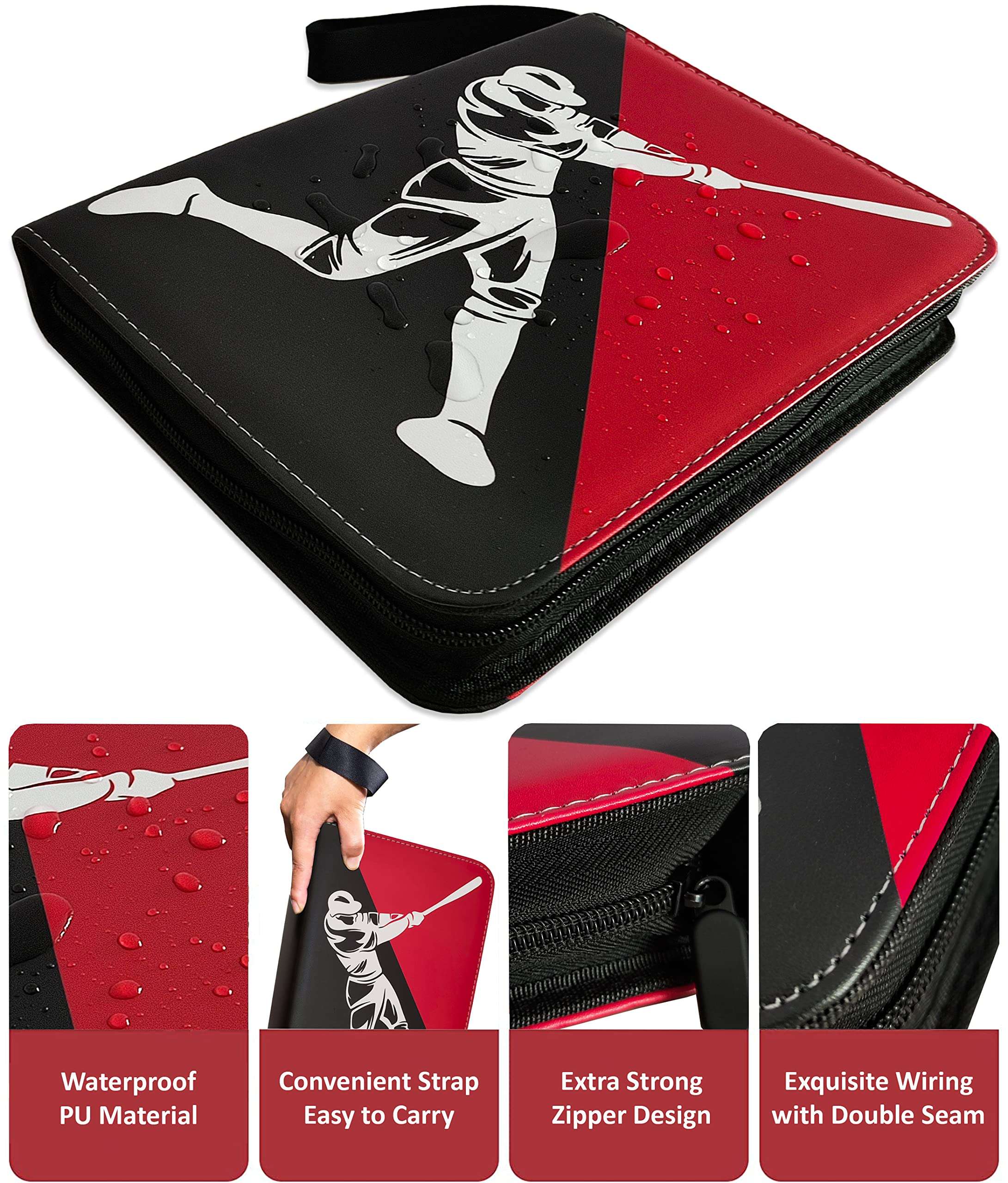 2 Pack Baseball Card Binder Gift 4