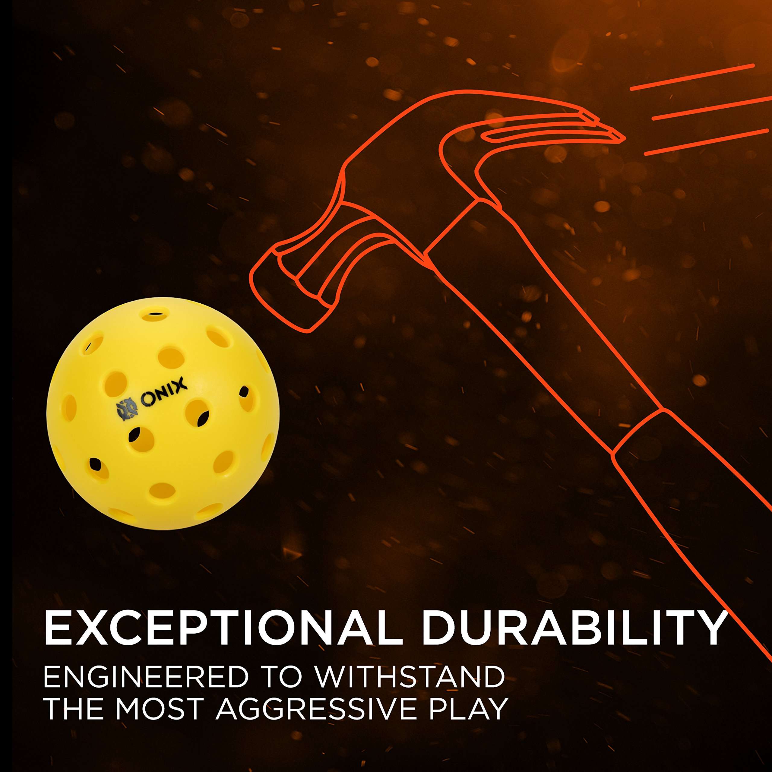 Onix Pickleball Outdoor Balls - Pure 2 and Dura 40 4