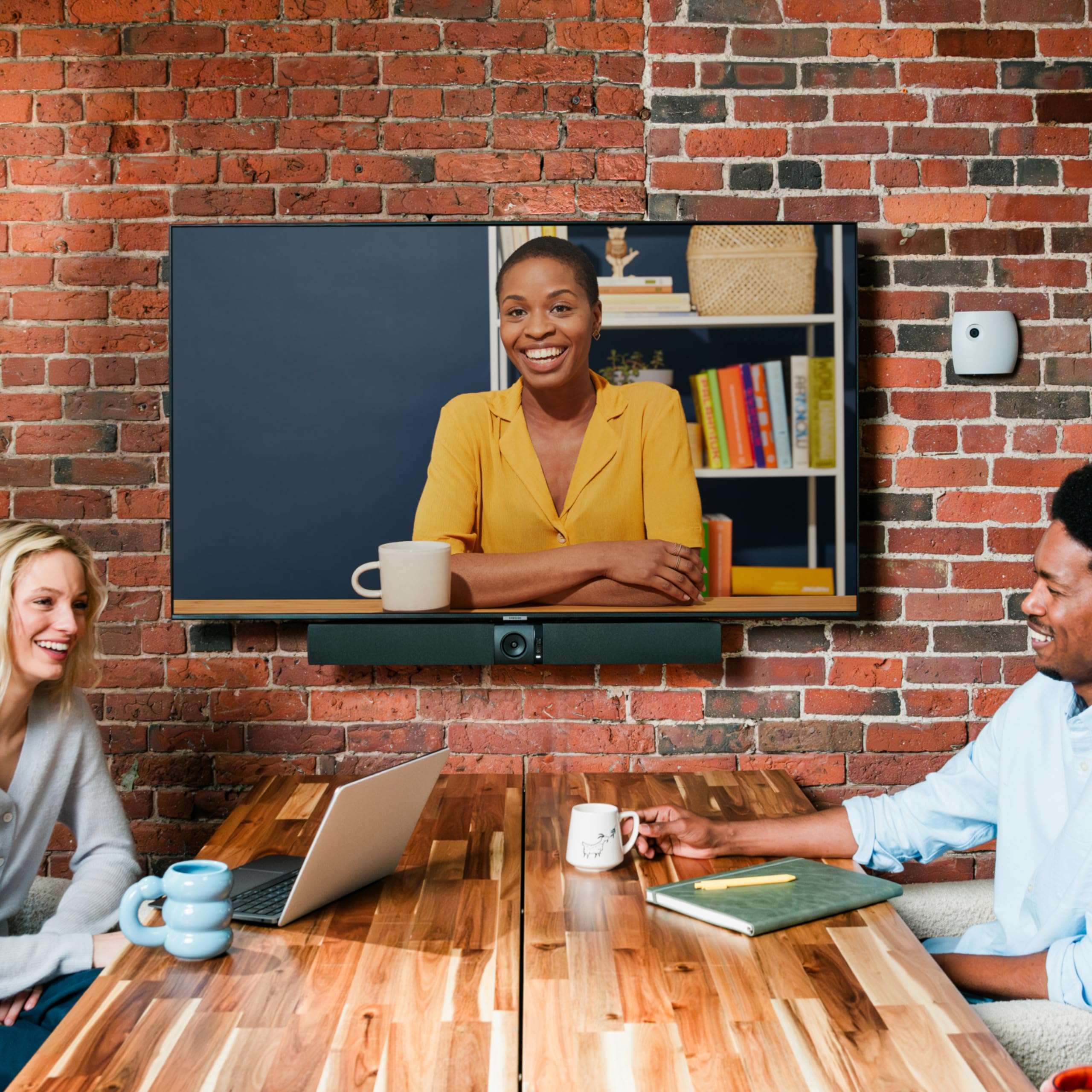 Owl Bar Video Conferencing Device — 4K Video Conferencing Bar with Active Speaker Focus (Add a Meeting Owl 4+, Meeting Owl 3 or Meeting Owl Pro for 360-Degree Coverage and Automatic Camera Switching) 3