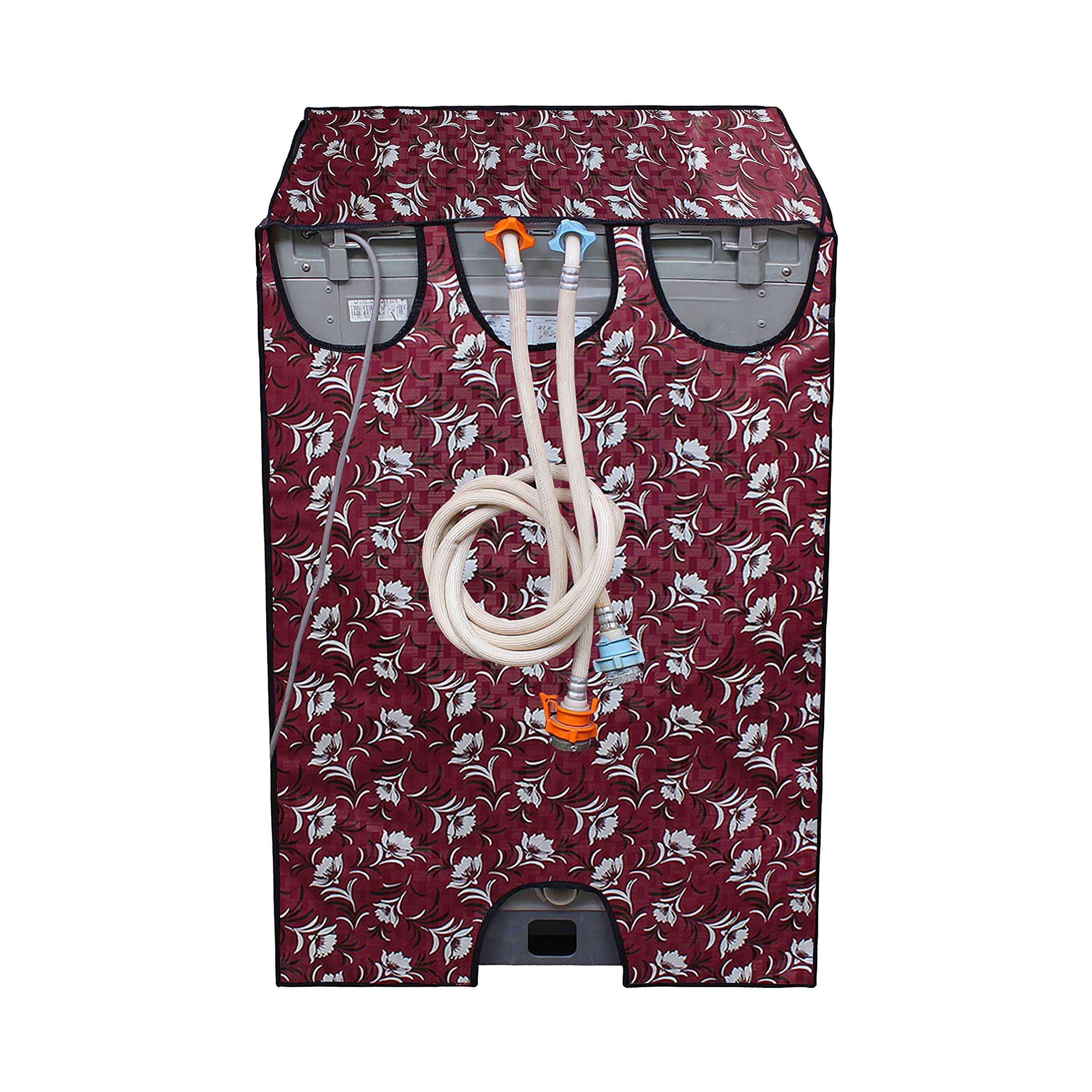 Star Weaves Washing Machine Cover Compatible for Front Load LG FHT1006SNW 6 kg Waterproof, KUM48 3