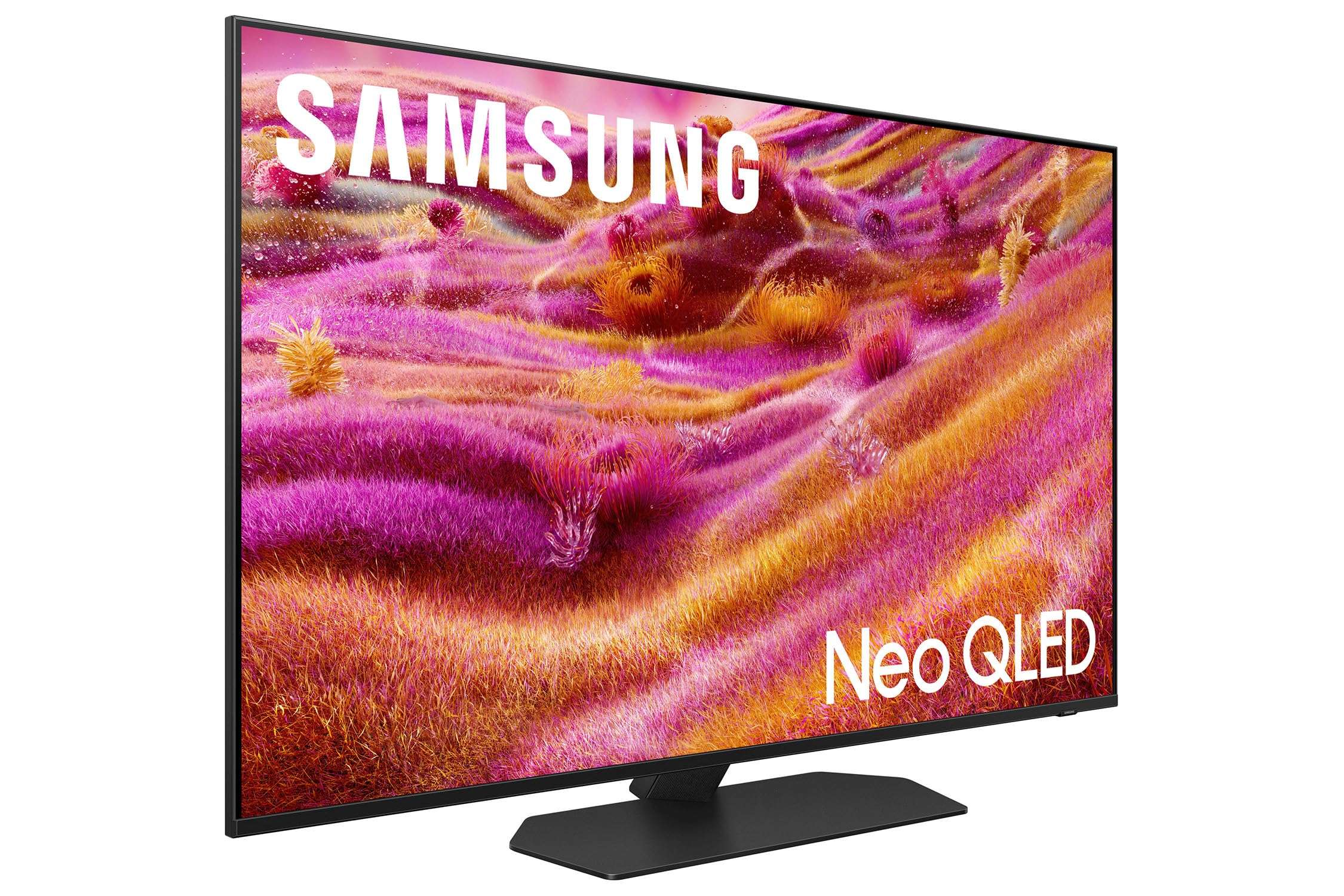 Samsung QN43QN90FAFXZA 43 Inch Neo QLED 4K QN90F Vision AI Smart TV with a Walts FIXED-MOUNT-43-90 Mount and Amber Protection 3-Outlet-Surge Surge Protector (2025) 4