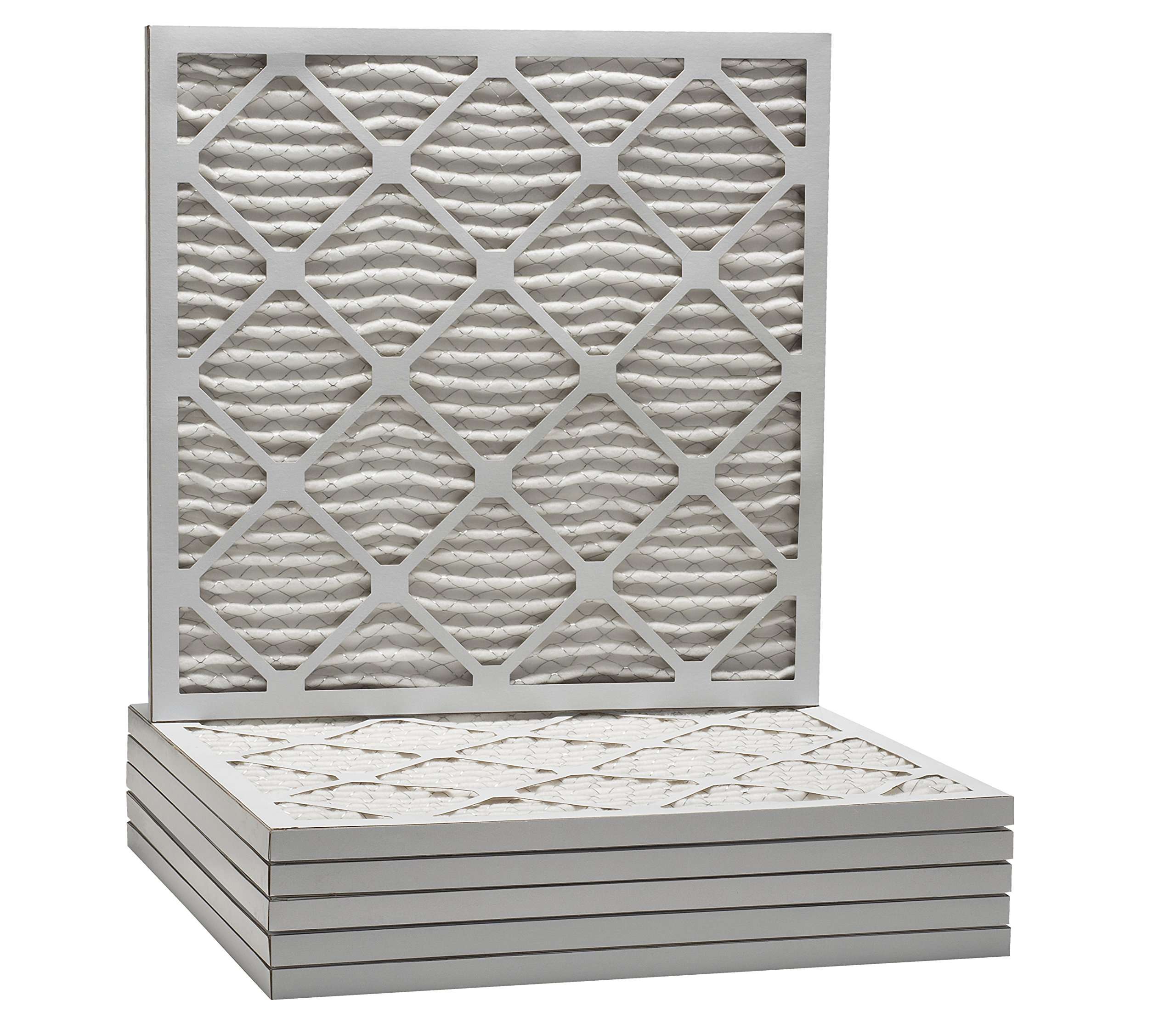 Aerostar 12x24x1 Air Filter MERV 11 (For Allergies, Dust, Lint, Mold, Pet Dander, Smoke & Smog) - Electrostatic MPR 1000 - 1200 & FPR 7 - Pleated HVAC AC Furnace Air Filters - Pack of 6 4