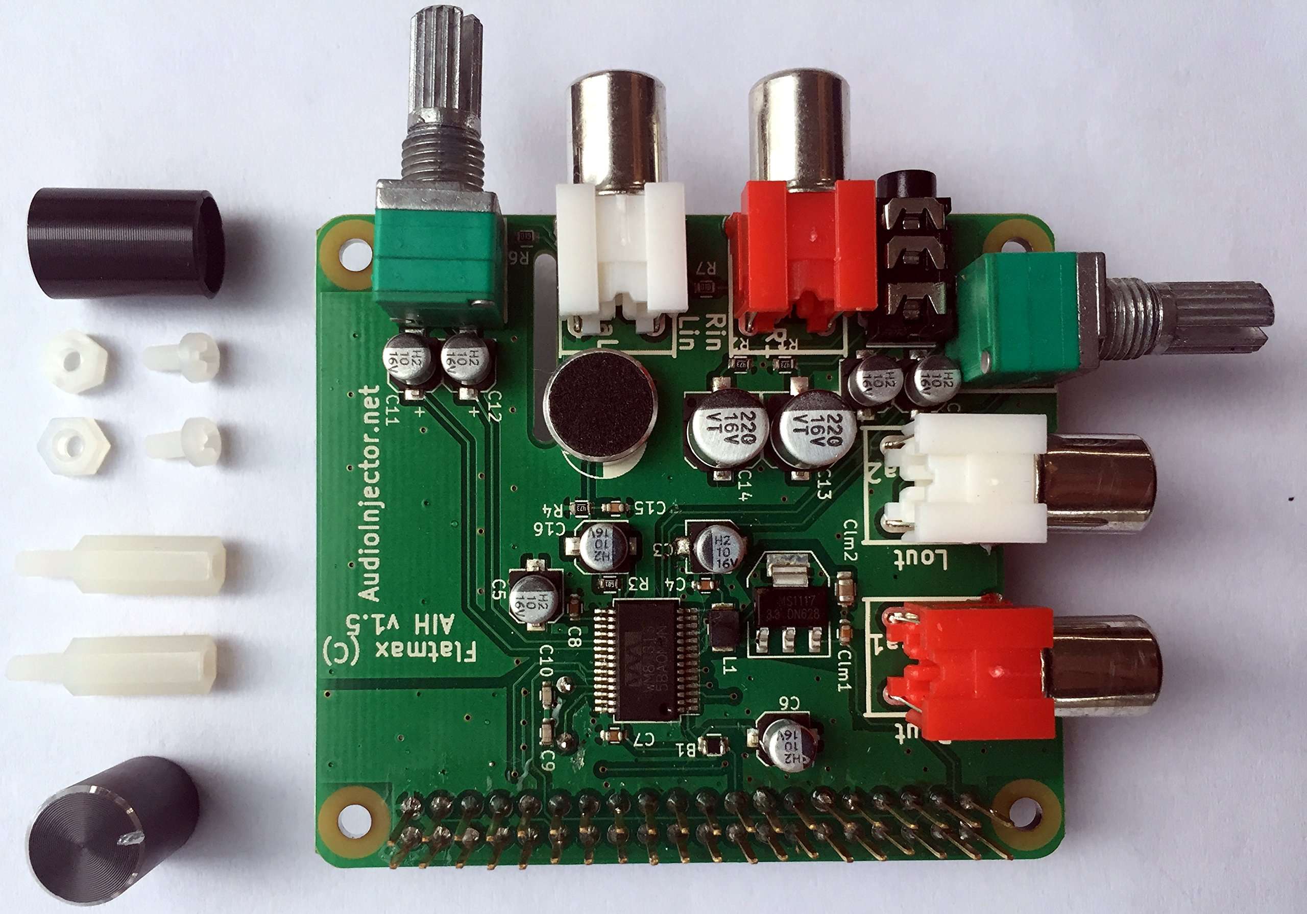 Audio Injector Sound Card for The Raspberry Pi with inbuilt Microphone 3