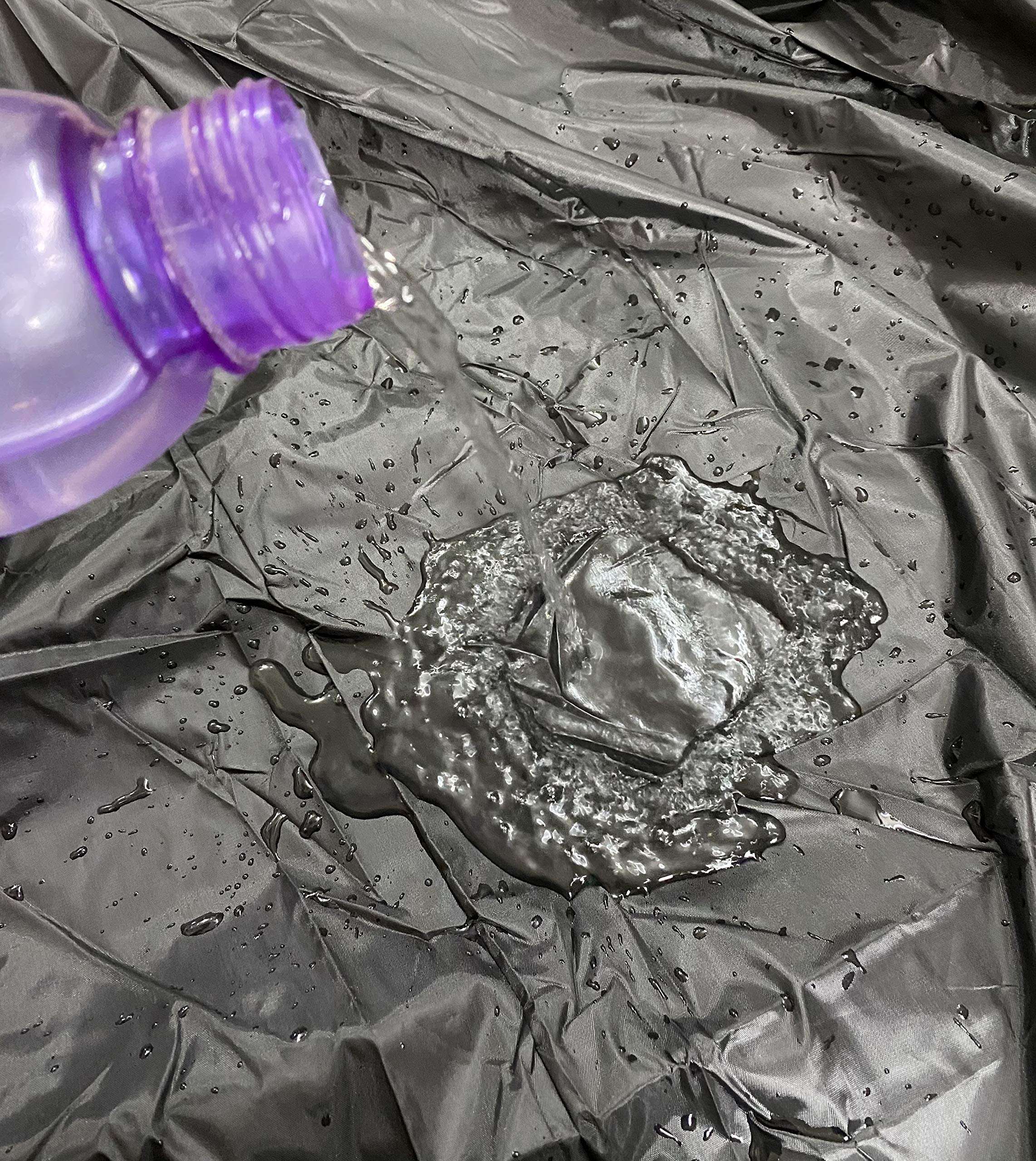 RiderShine Waterproof Scooty Body Cover for Honda Activa 5G Double Mirror Pocket with Over Lock Protection (Black) 3