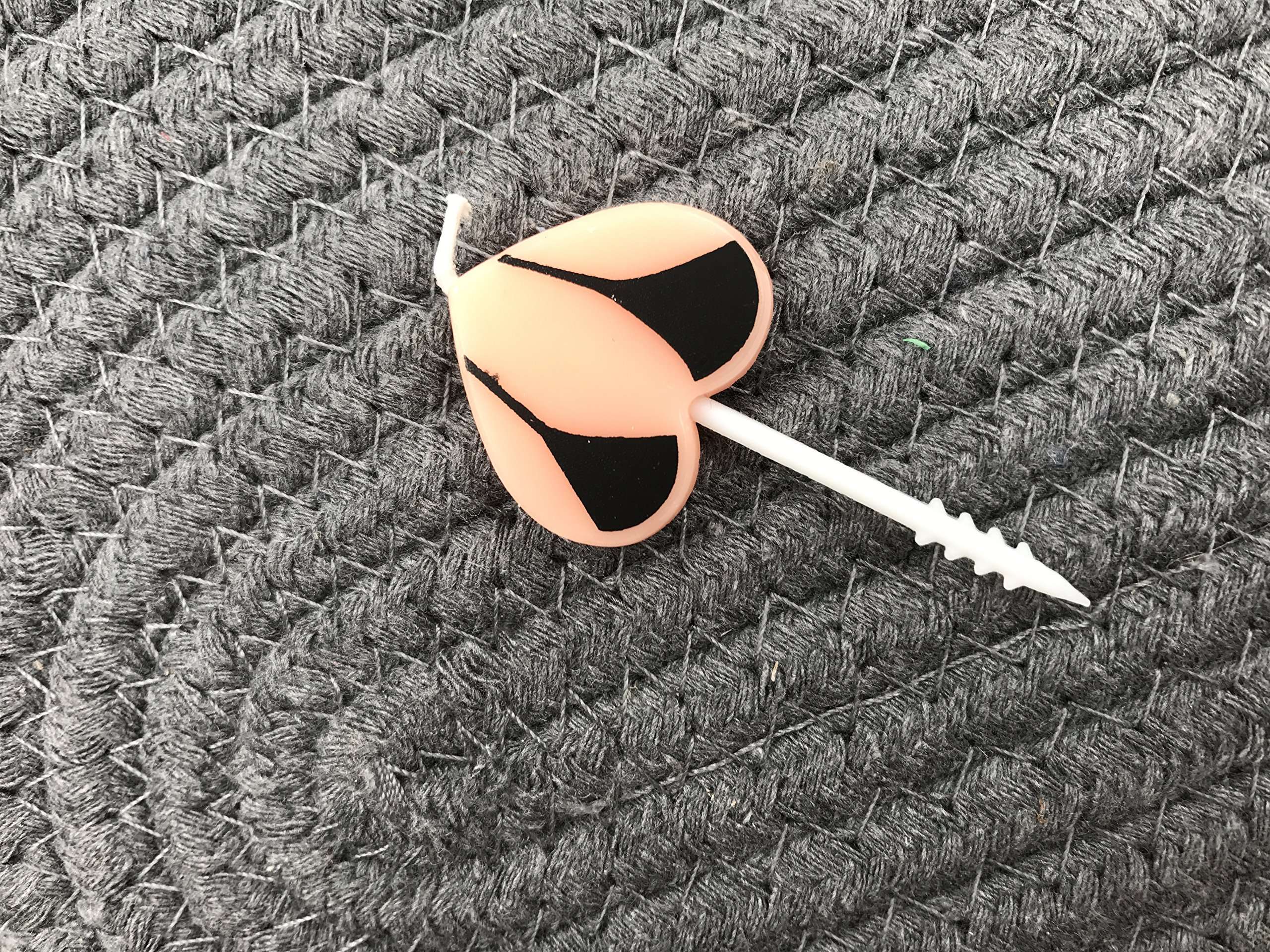 Funny Bikini Birthday Candle, Bachelor Party Cake Candles Cake Topper Decor, 10-Pack 2.5 inch Celebration Party Candle 3