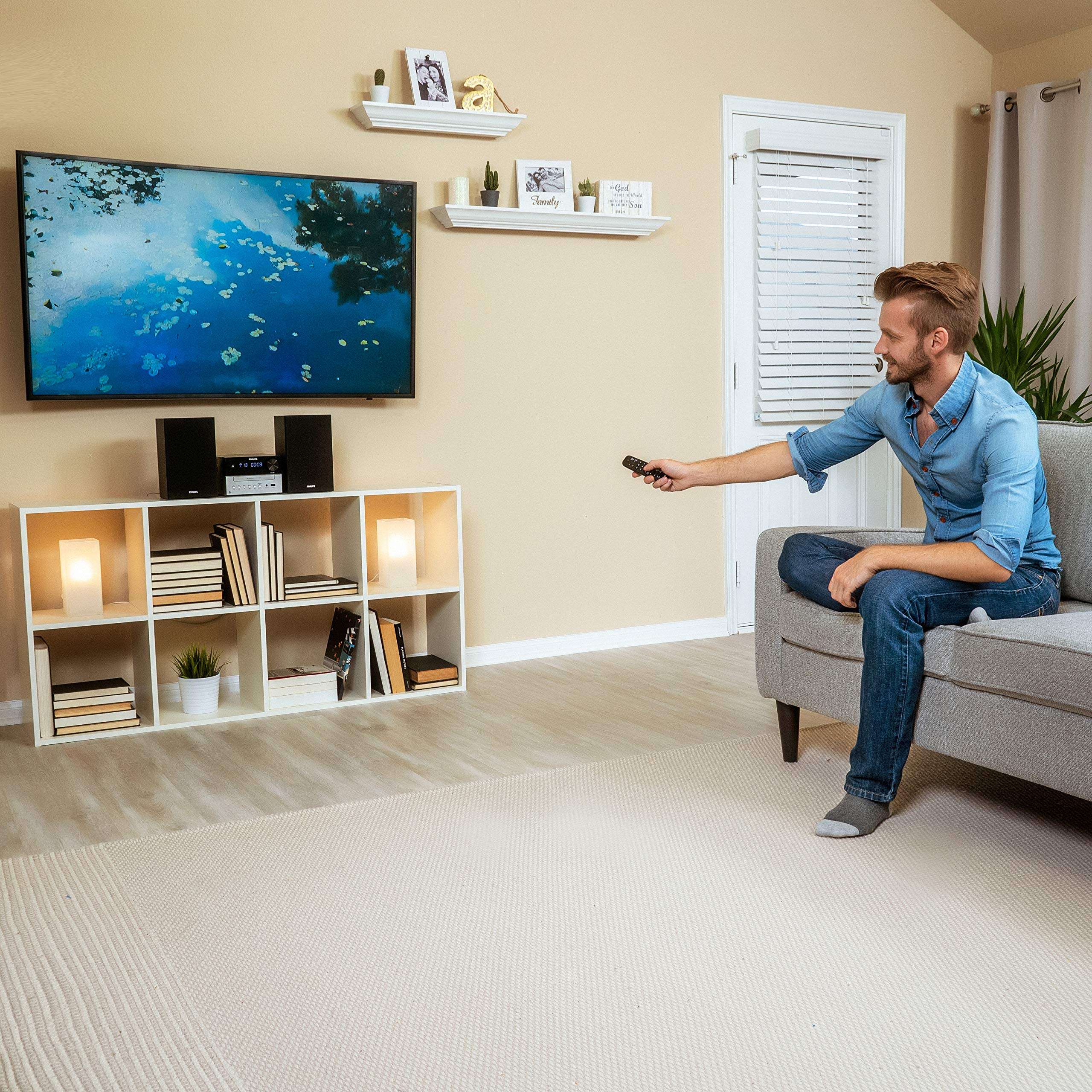 Philips Bluetooth Stereo System for Home with CD Player, Wireless Streaming, MP3, USB, Audio in, FM Radio, 15W, Micro Music Sound System 4