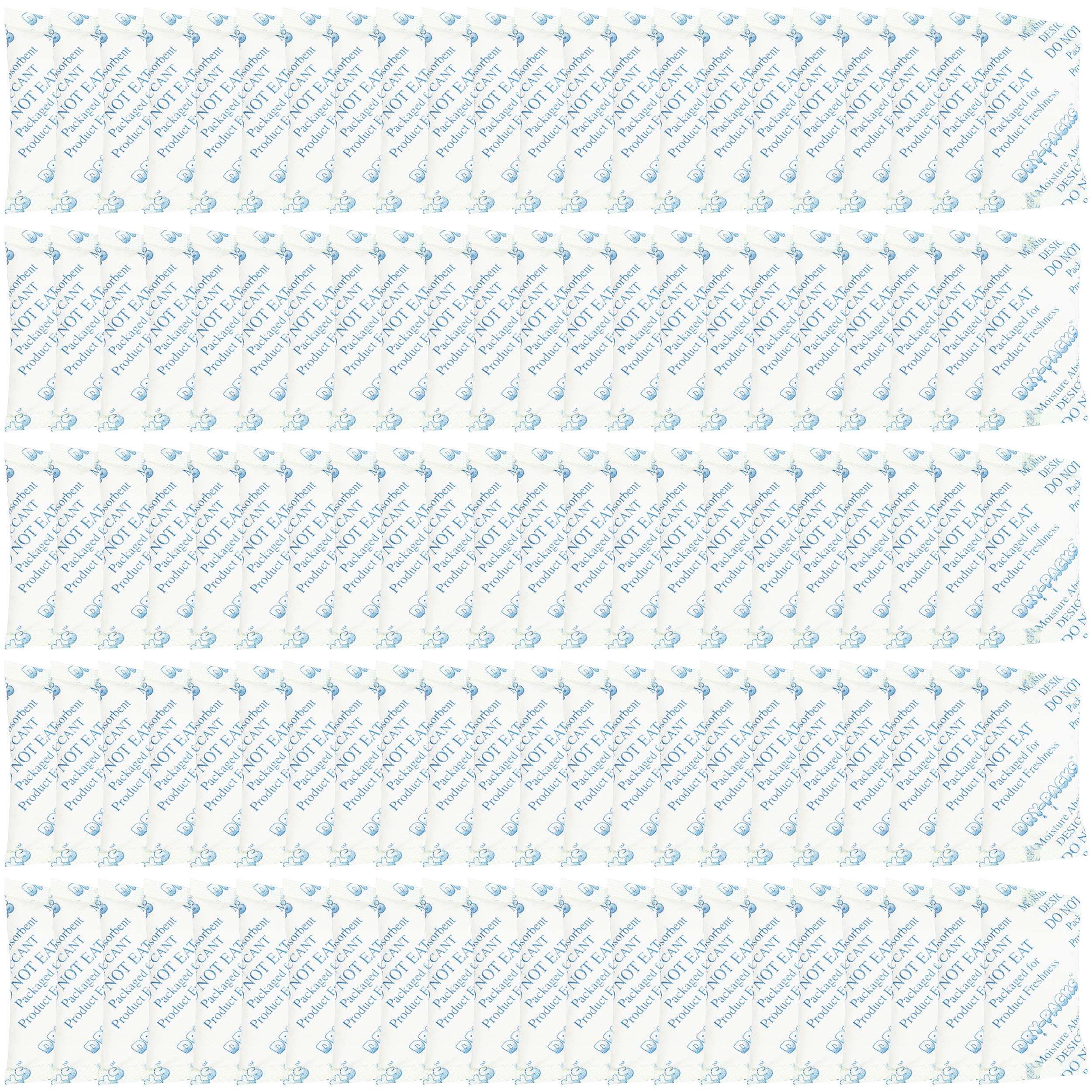 Dry-Packs Absorbent Industries Silica Gel in Tyvek Rechargeable Dehumidifier Absorbs Moisture 5 Gram 200PK 3