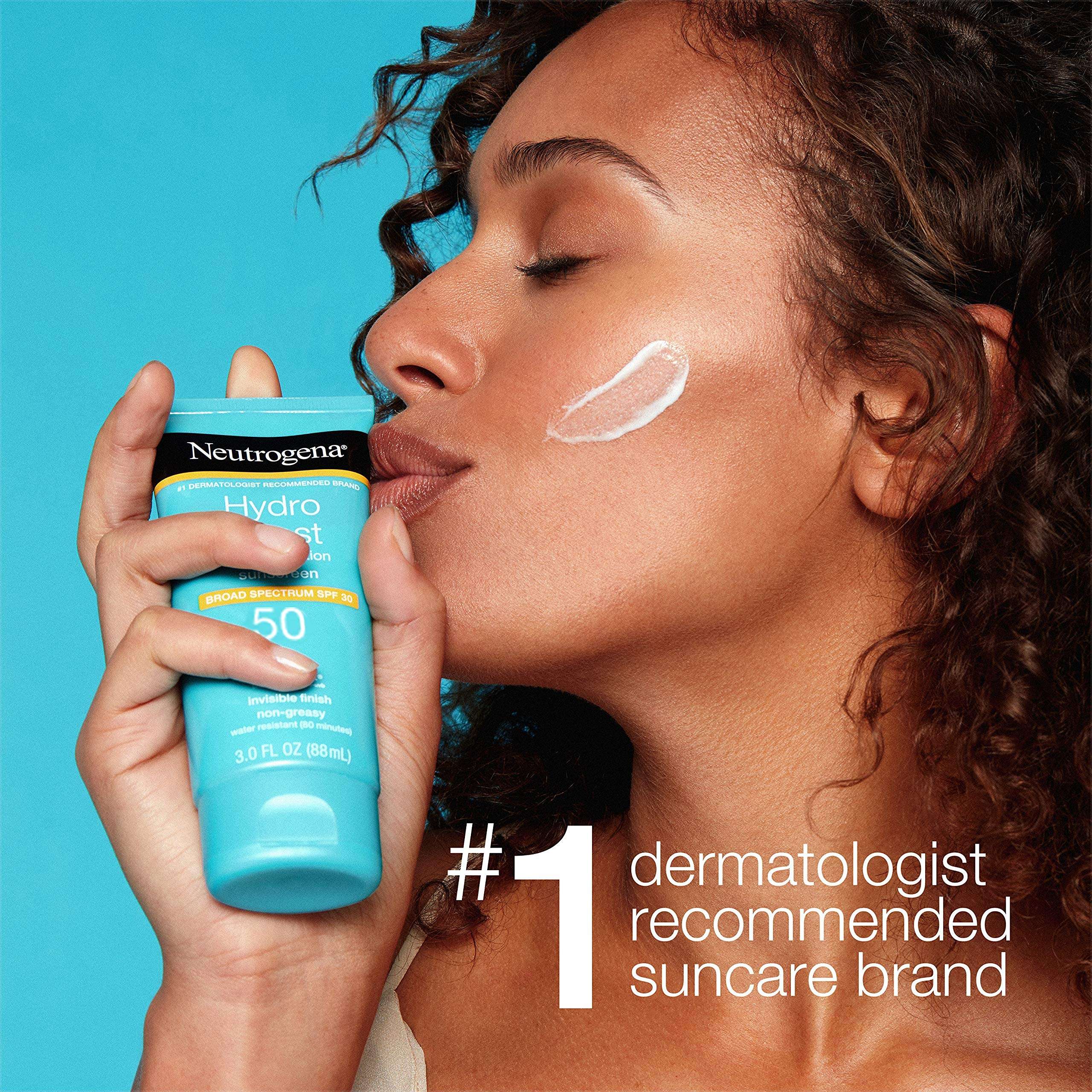 Hydro Boost Moisturizing Water Gel Sunscreen Lotion with Broad Spectrum SPF 50, Water Resistant, Sweat Resistant, Non-Greasy Hydrating Sunscreen Lotion, Oil-Free, Pack of 33, 3 Fl OZ Per Pack 5