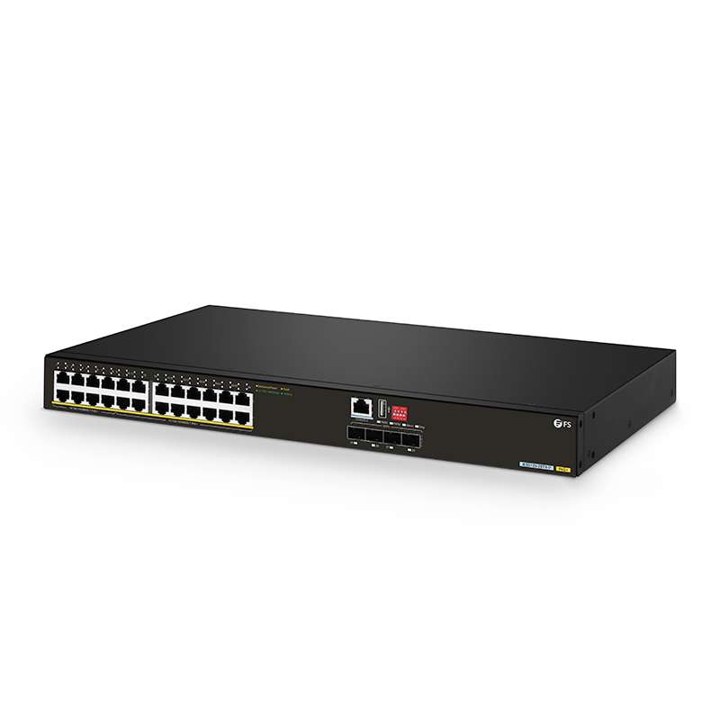IES5120-28TS-P, 28-Port Gigabit Ethernet L2+ Managed Industrial PoE++ Switch, 8 x 10/100/1000BASE-T PoE++, 16 x 10/100/1000BASE-T PoE+ Ports @360W, with 4 x 1/10Gb SFP+, -40 to 75°C Operating Temperature 5
