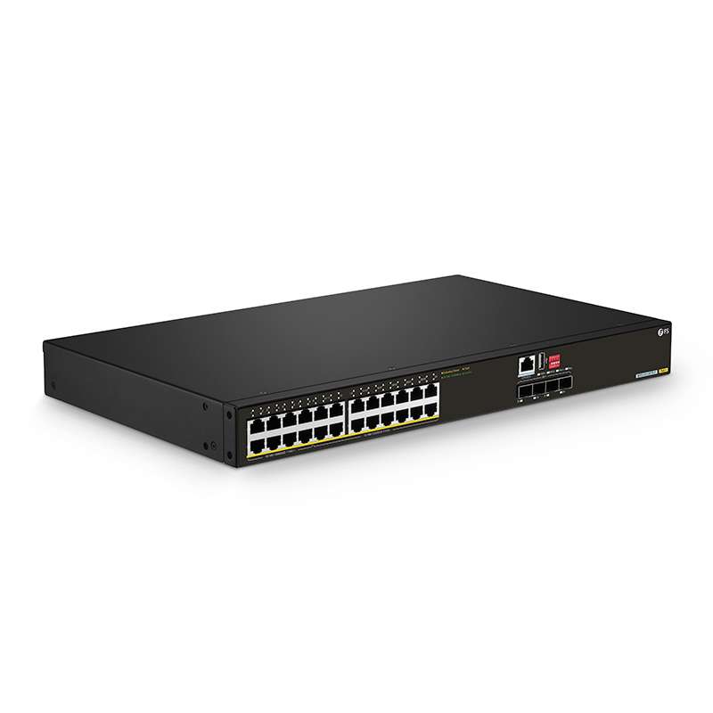 IES5120-28TS-P, 28-Port Gigabit Ethernet L2+ Managed Industrial PoE++ Switch, 8 x 10/100/1000BASE-T PoE++, 16 x 10/100/1000BASE-T PoE+ Ports @360W, with 4 x 1/10Gb SFP+, -40 to 75°C Operating Temperature 4