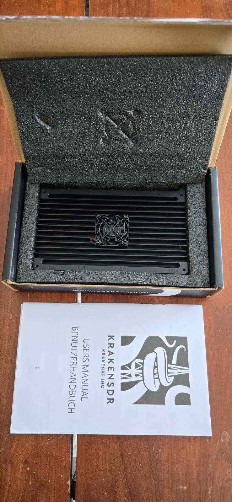 KRAKENSDR 24MHz-1.766GHz Software Defied Radio Five RX Ch Radio Based on RTL-SDR 3