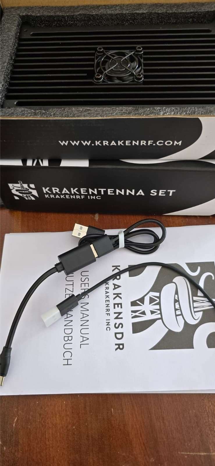 KRAKENSDR 24MHz-1.766GHz Software Defied Radio Five RX Ch Radio Based on RTL-SDR 5