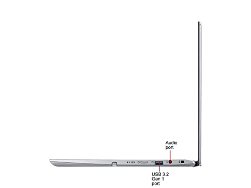 Newest Acer Spin 3 2-in-1 Convertible Laptop, 14" FHD IPS Touchscreen, Intel Core i5-1035G, 8GB LPDDR4, 128GB NVMe SSD, Backlit KB, Fingerprint Reader, WiFi 6, Win 10 + GalliumPi Accessories 6