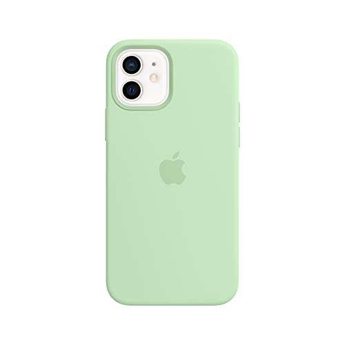 Apple Silicone Case with MagSafe (for iPhone 12, 12 Pro) - Pistachio 2
