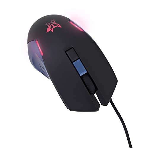 Arctic Fox Wired USB Gaming Mouse with Breathing Lights and DPI Upto 3600 3