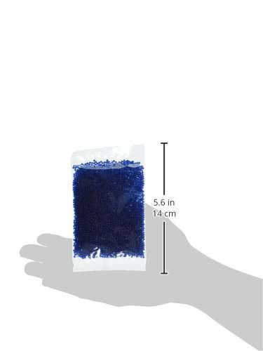 Weddingstar 8543-01 Polymer Crystal Clear Water Pearls-Sapphire Blue 3