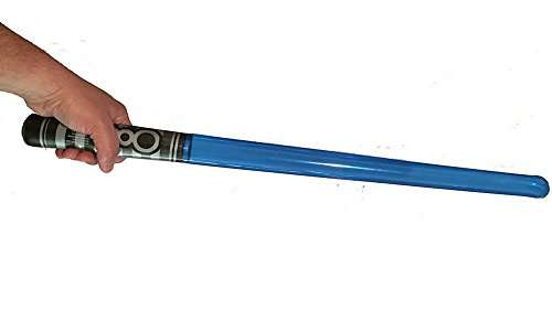 Inflatable Play Light Saber - Great for Star Wars Parties, LARP, Halloween, and More 3 Blue 3 Green 3 Red & Star Wars Photo Props 5