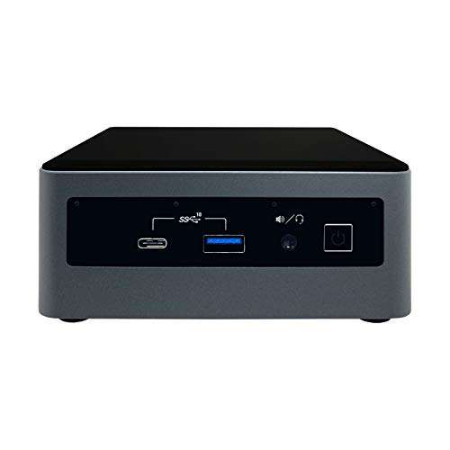 Intel NUC NUC10i5FNH Ultra Small Mini PC/HTPC - 10th Gen Intel Quad-Core i5-10210U up to 4.20 GHz CPU, 32GB DDR4 RAM, 256GB SSD + 1TB HDD, Wi-Fi + Bluetooth, Intel UHD Graphics, Windows 10 Pro 4