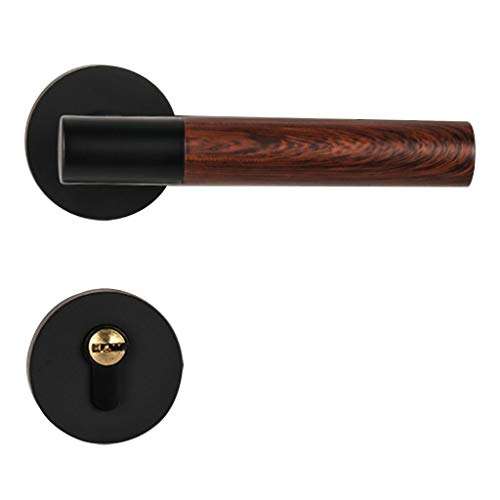 Toy Heavy Duty Door Lock Door Handle Interior Door Handle Lockset for Office Bedroom Bathroom Indoor Door Lever Set with Lock and Key 2